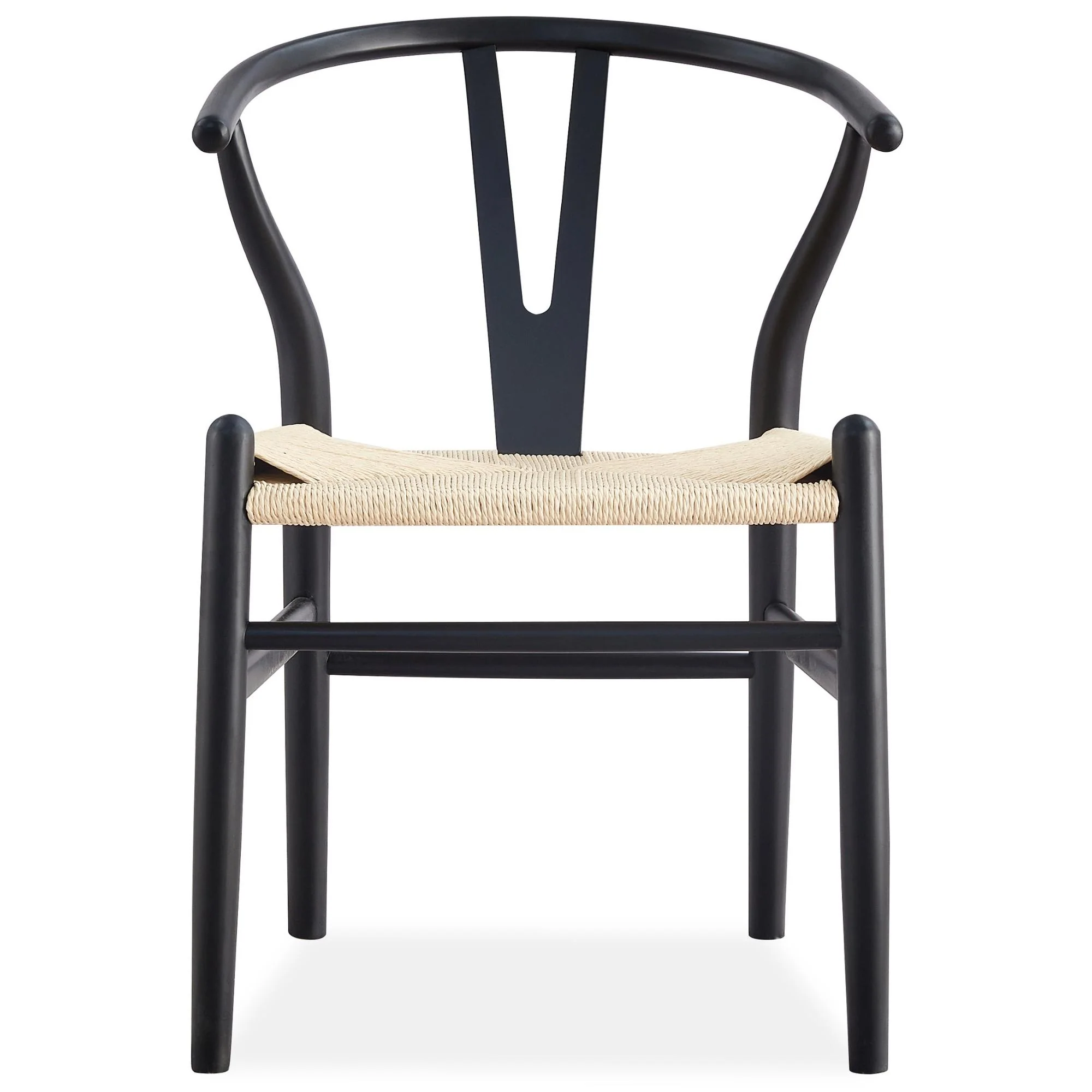 Dori 7pc Dining Table Set 7 Wishbone Chair Natural - Image 8