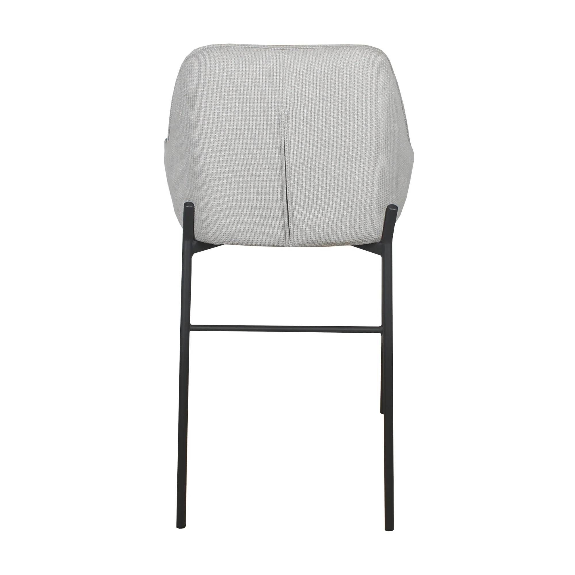 Dorris 2pc Set Bar Chair Barstool Light Grey - Image 6