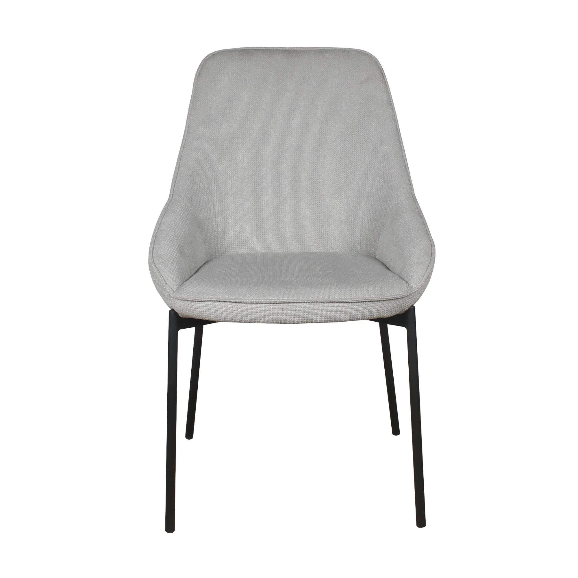 Dorris 2pc Set Dining Chair Light Grey - Image 4