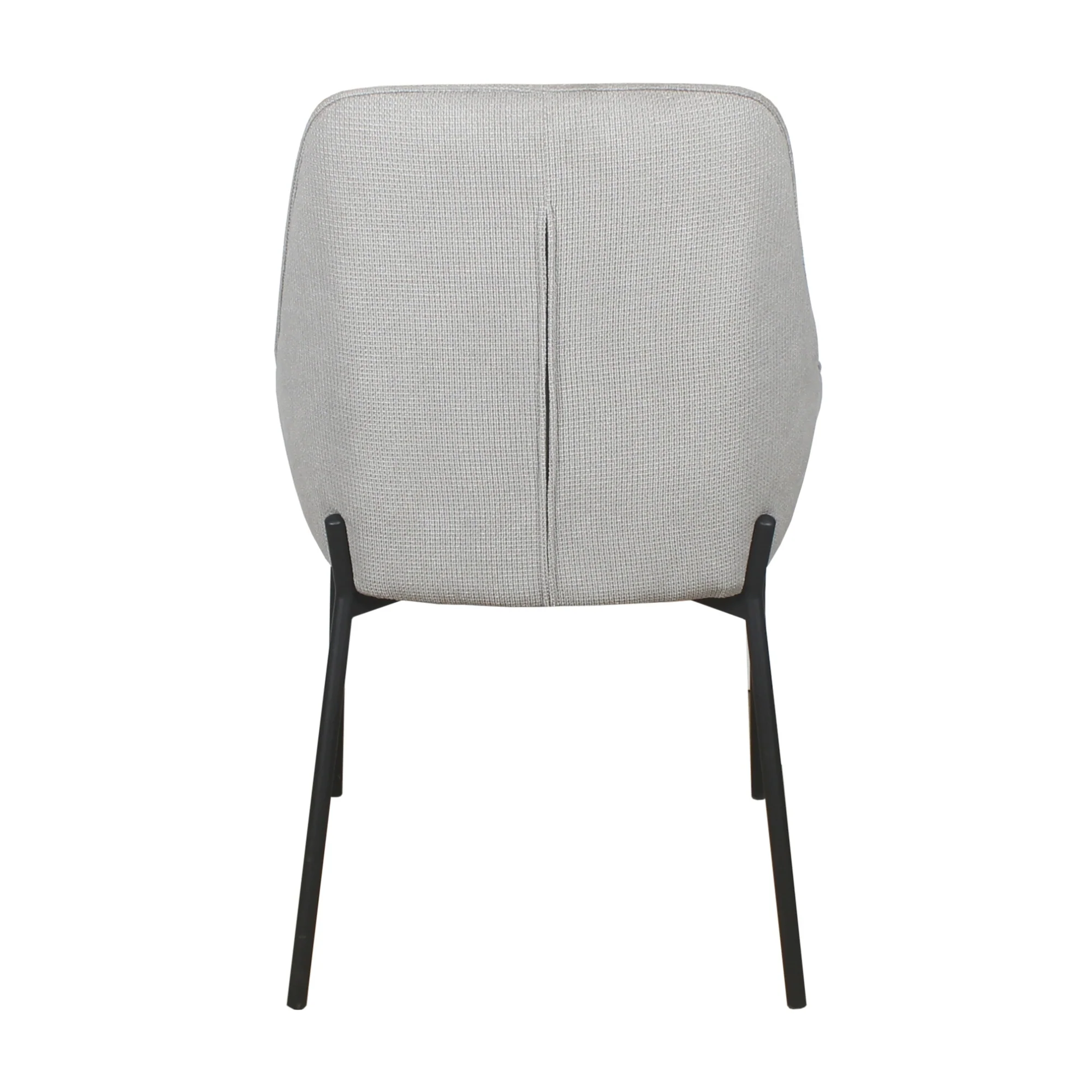 Dorris 2pc Set Dining Chair Light Grey - Image 6