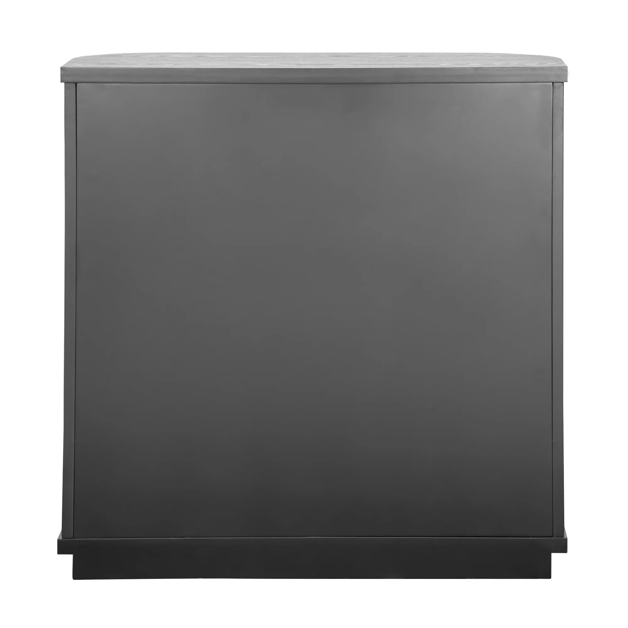 Manna 100cm Timber Storage Cabinet Black - Image 8