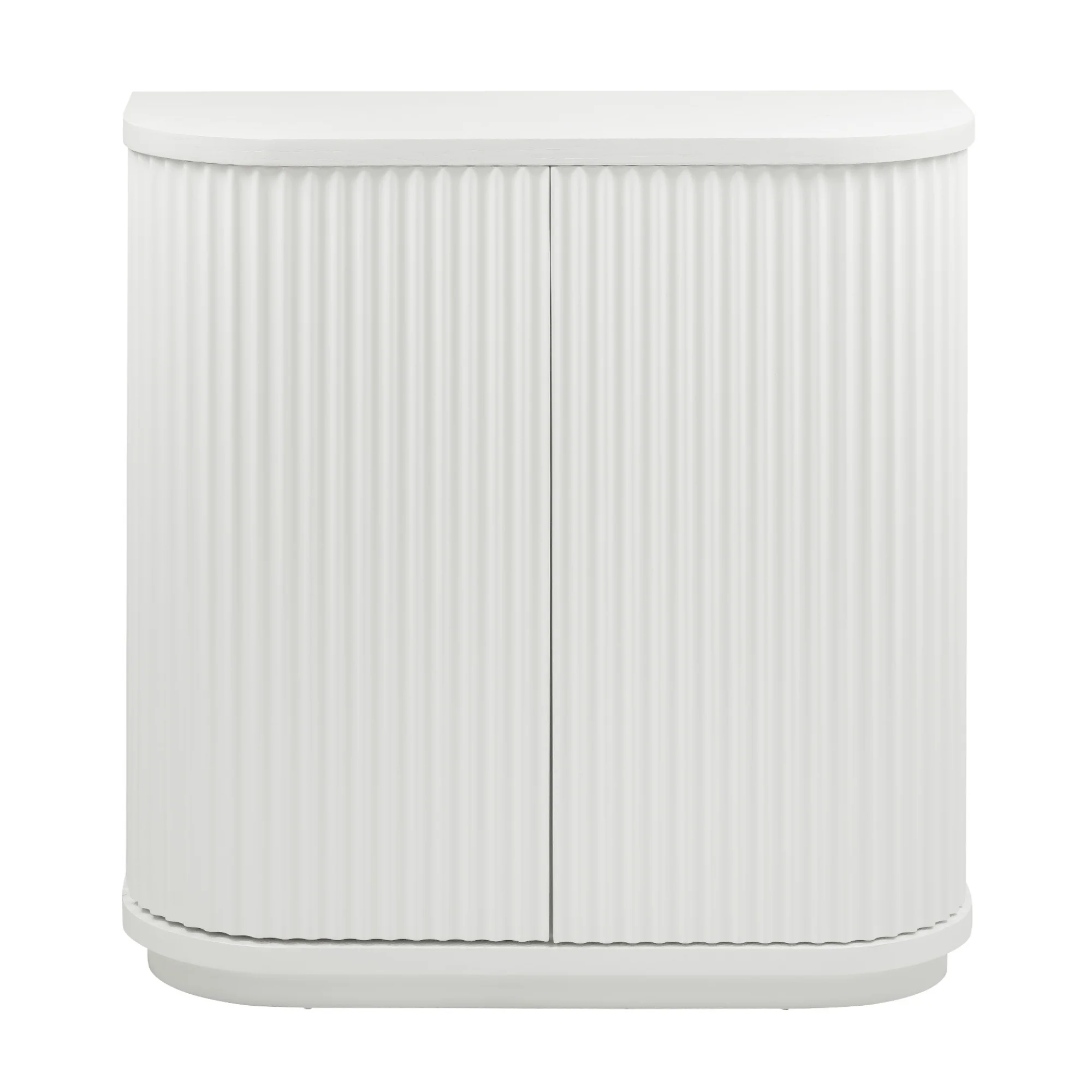 Manna 100cm Timber Storage Cabinet White - Image 5