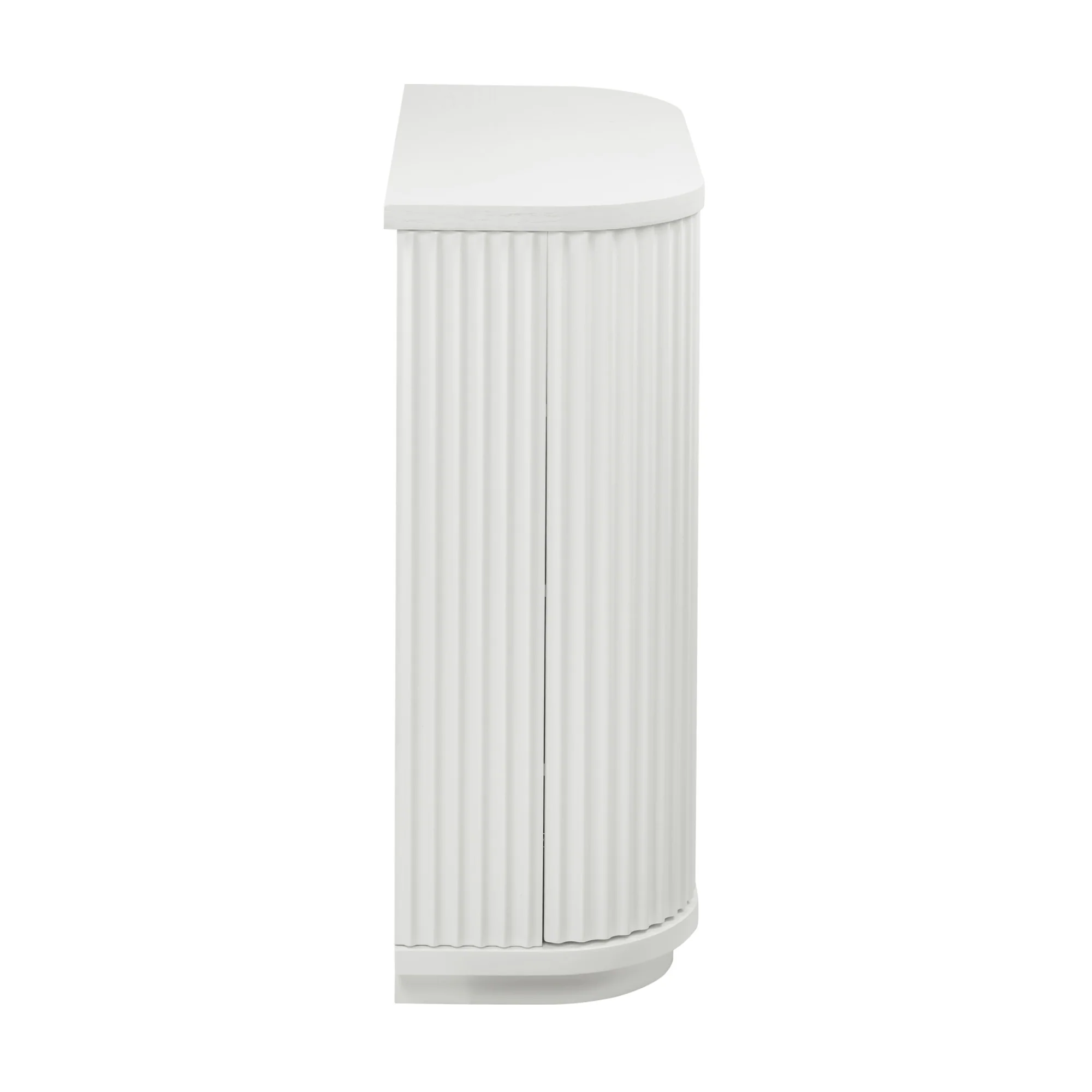 Manna 100cm Timber Storage Cabinet White - Image 6