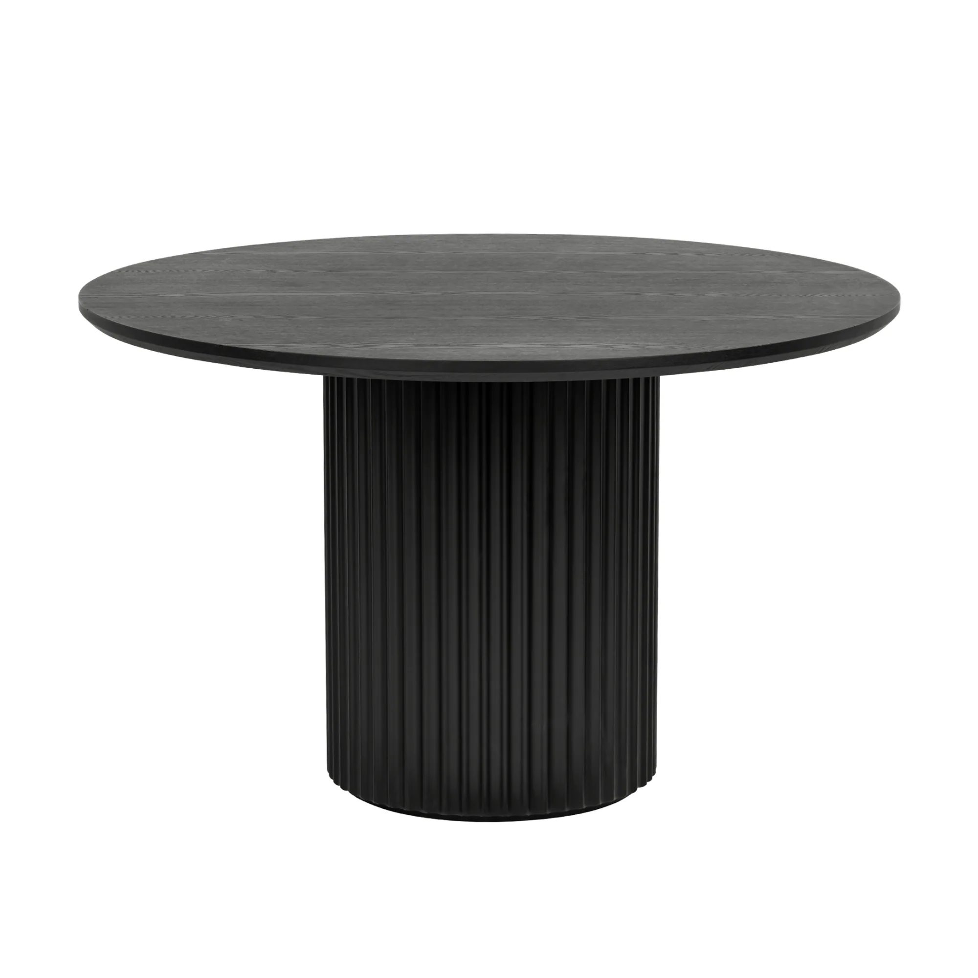 Manna 120m Round Dining Table Black - Image 3
