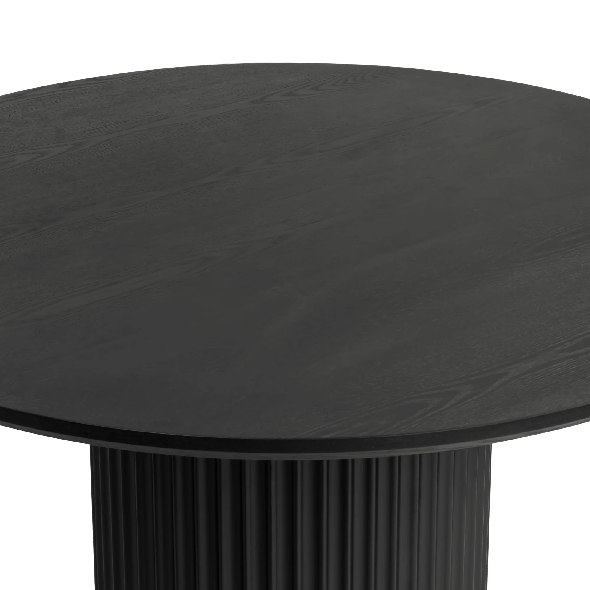 Manna 120m Round Dining Table Black - Image 5