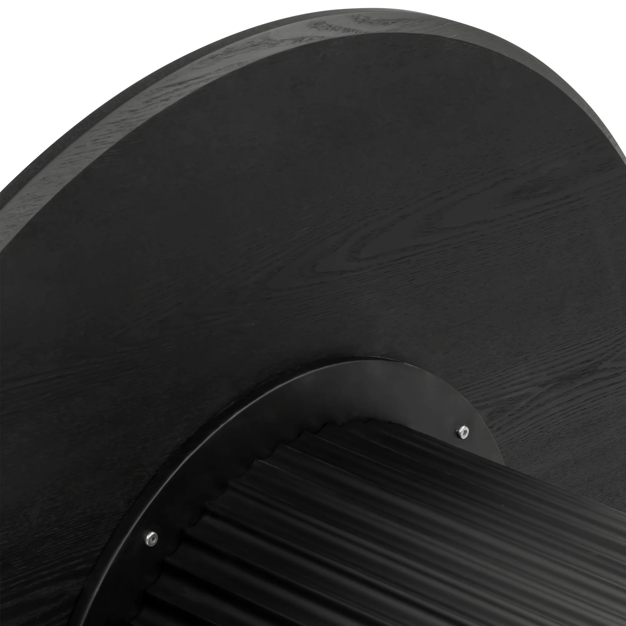 Manna 120m Round Dining Table Black - Image 7