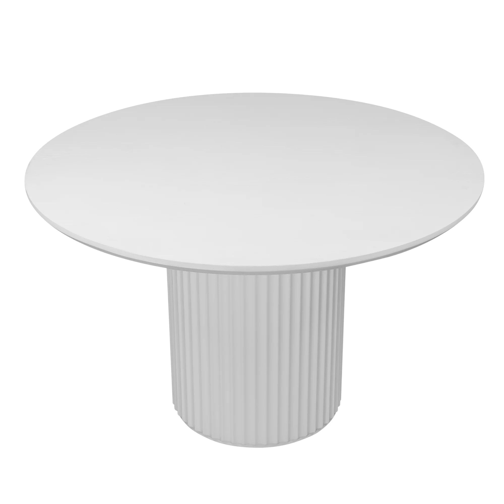 Manna 120m Round Dining Table White - Image 4