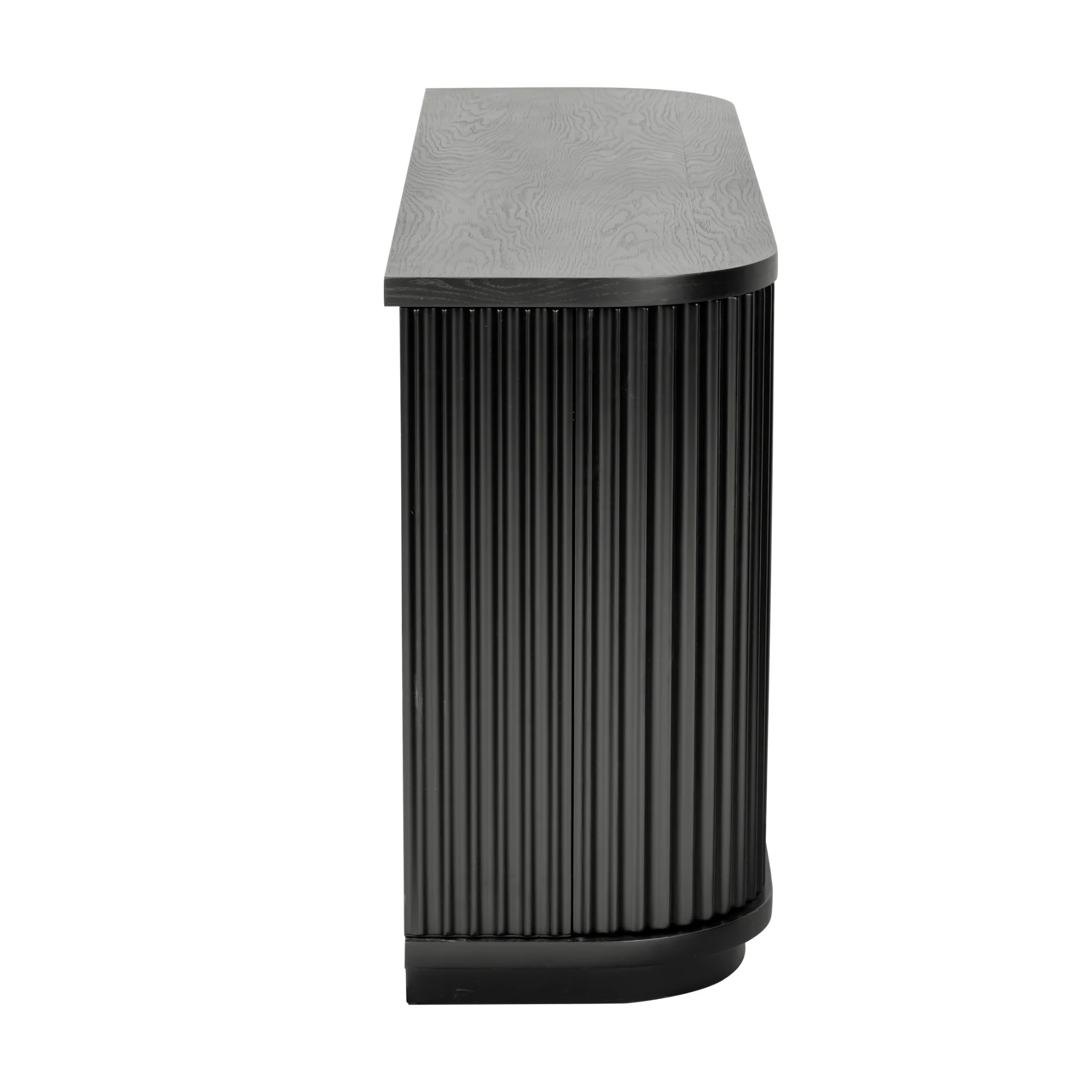 Manna 160cm Venner Top Buffet Storage Cabinet Black - Image 6