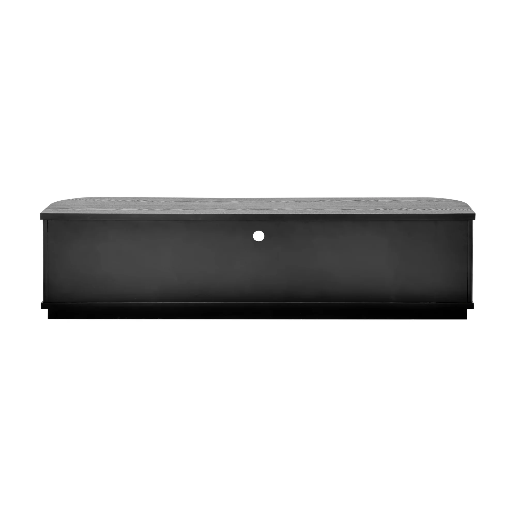 Manna 200cm Veneer Top ETU Entertainment TV Unit Black - Image 6