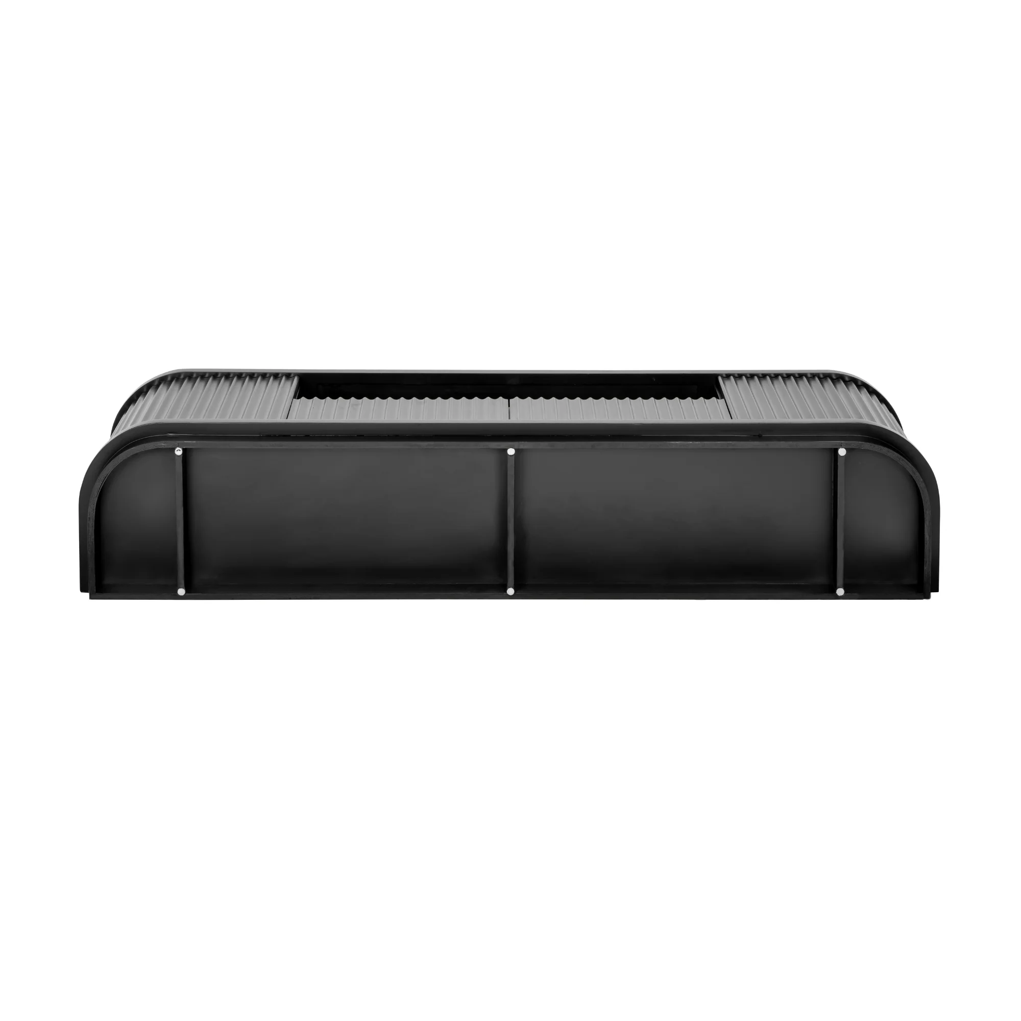 Manna 200cm Veneer Top ETU Entertainment TV Unit Black - Image 8