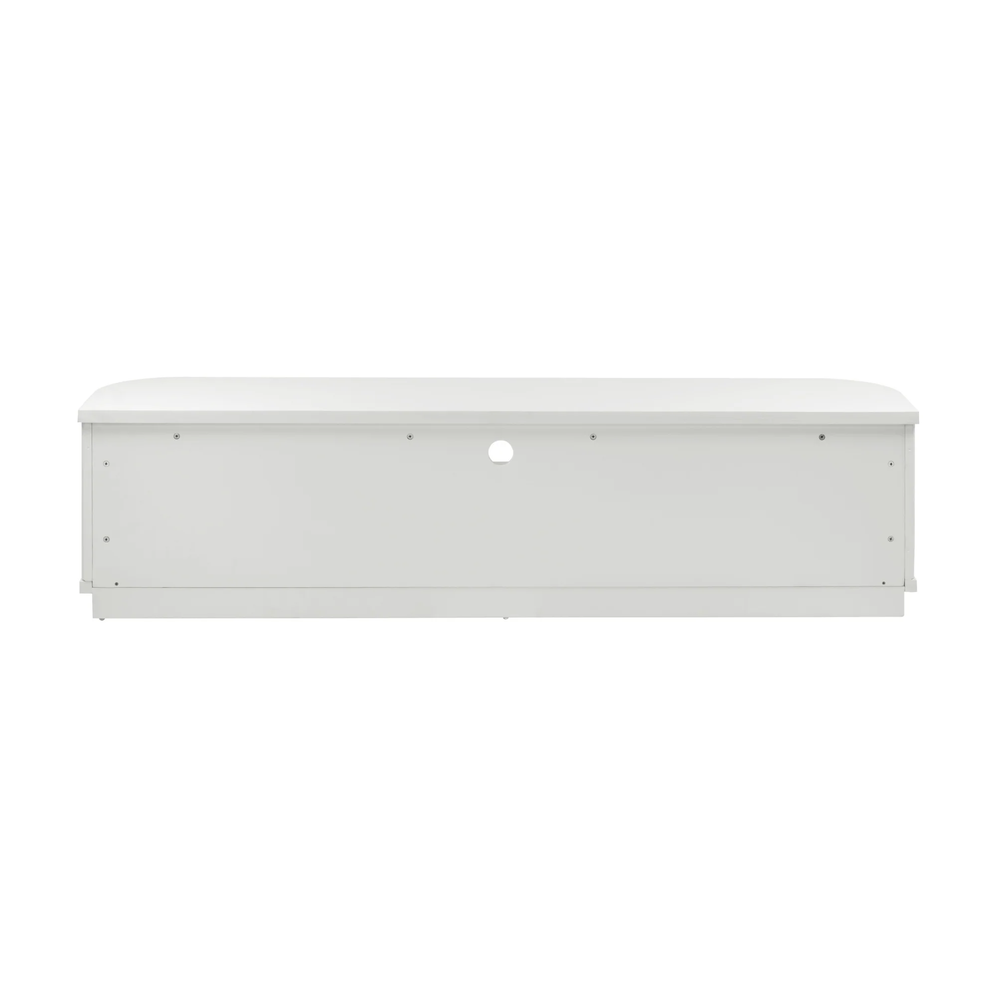 Manna 200cm Veneer Top ETU Entertainment TV Unit White - Image 7