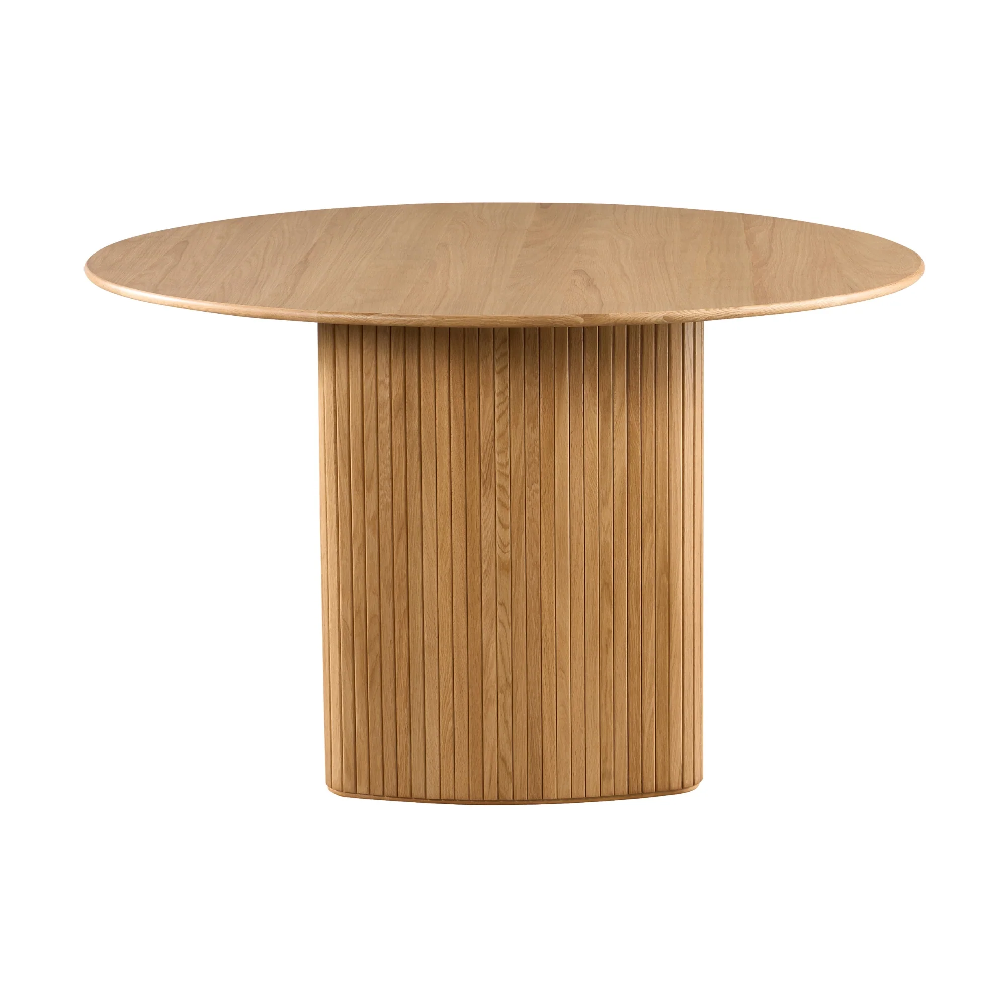 Elbasan 130cm Round Dining Table Natural - Image 5