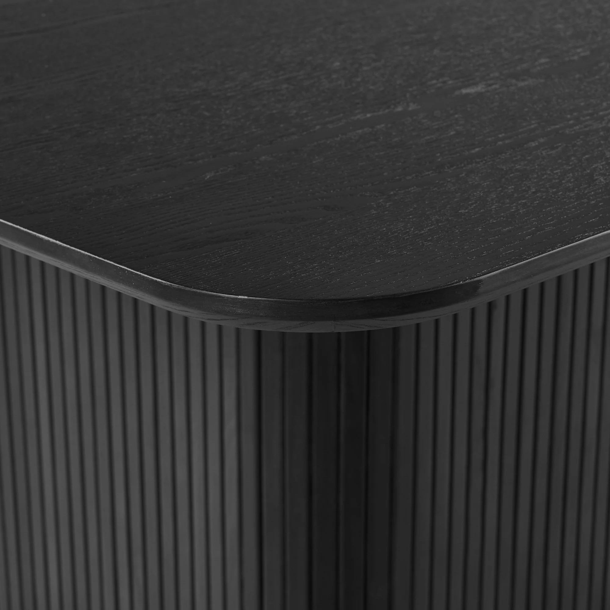 Elbasan 140cm Square Dining Table Black - Image 6
