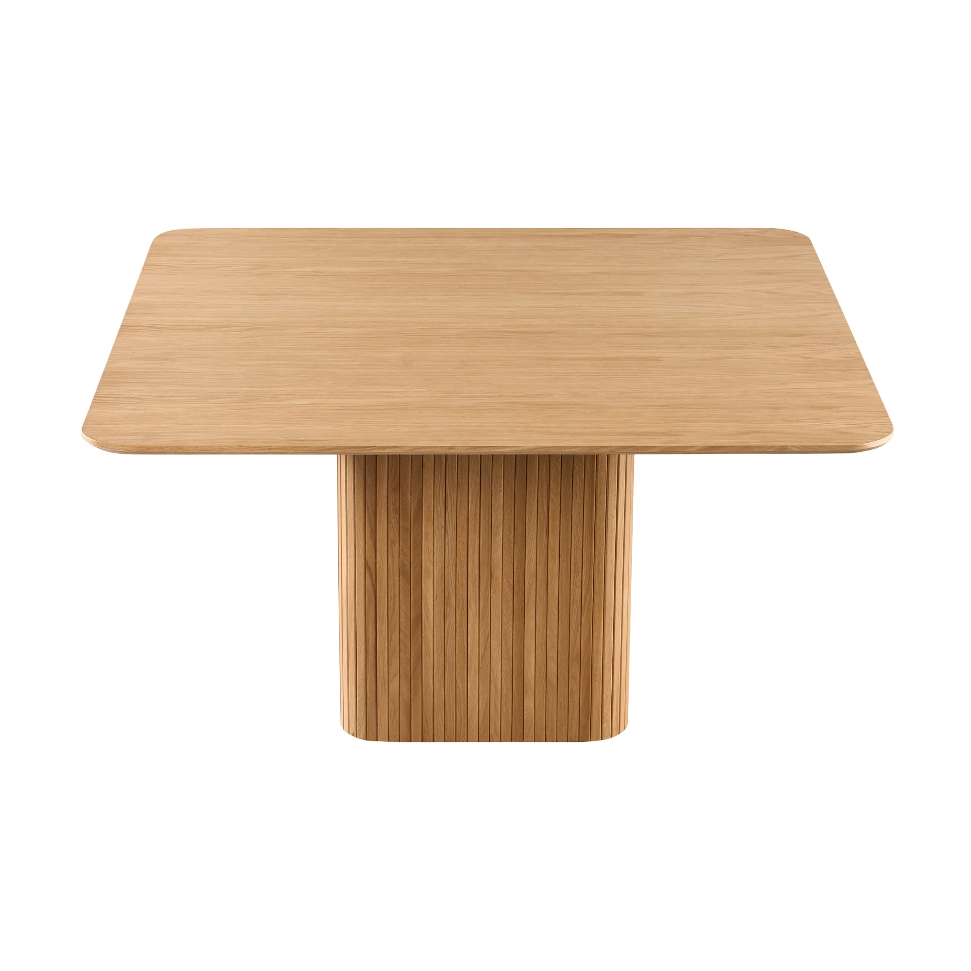 Elbasan 140cm Square Dining Table Natural - Image 4