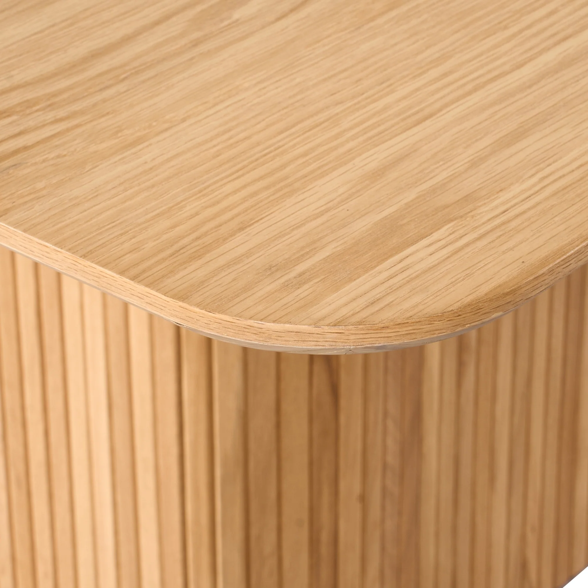 Elbasan 140cm Square Dining Table Natural - Image 5