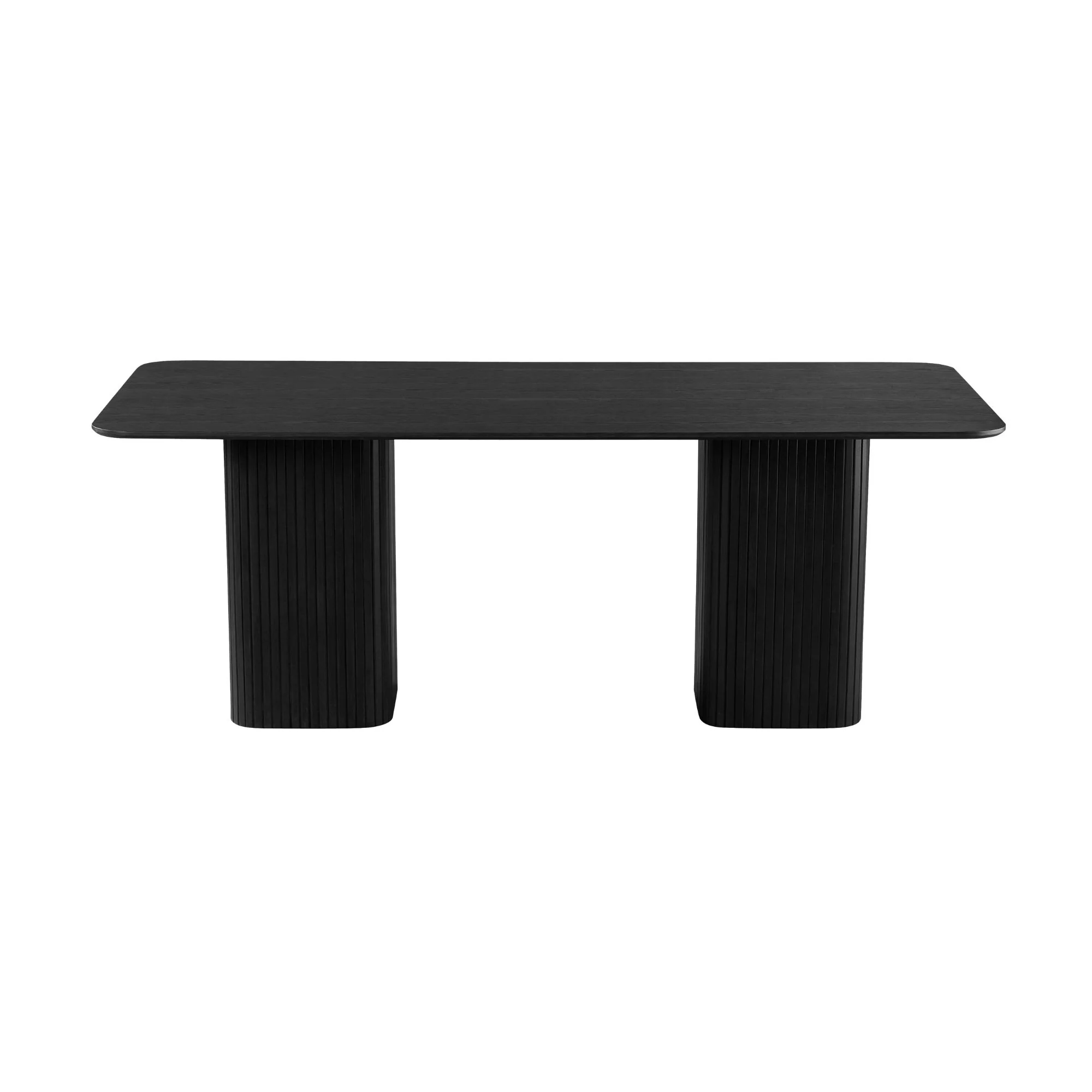 Elbasan 200cm Dining Table Black - Image 4