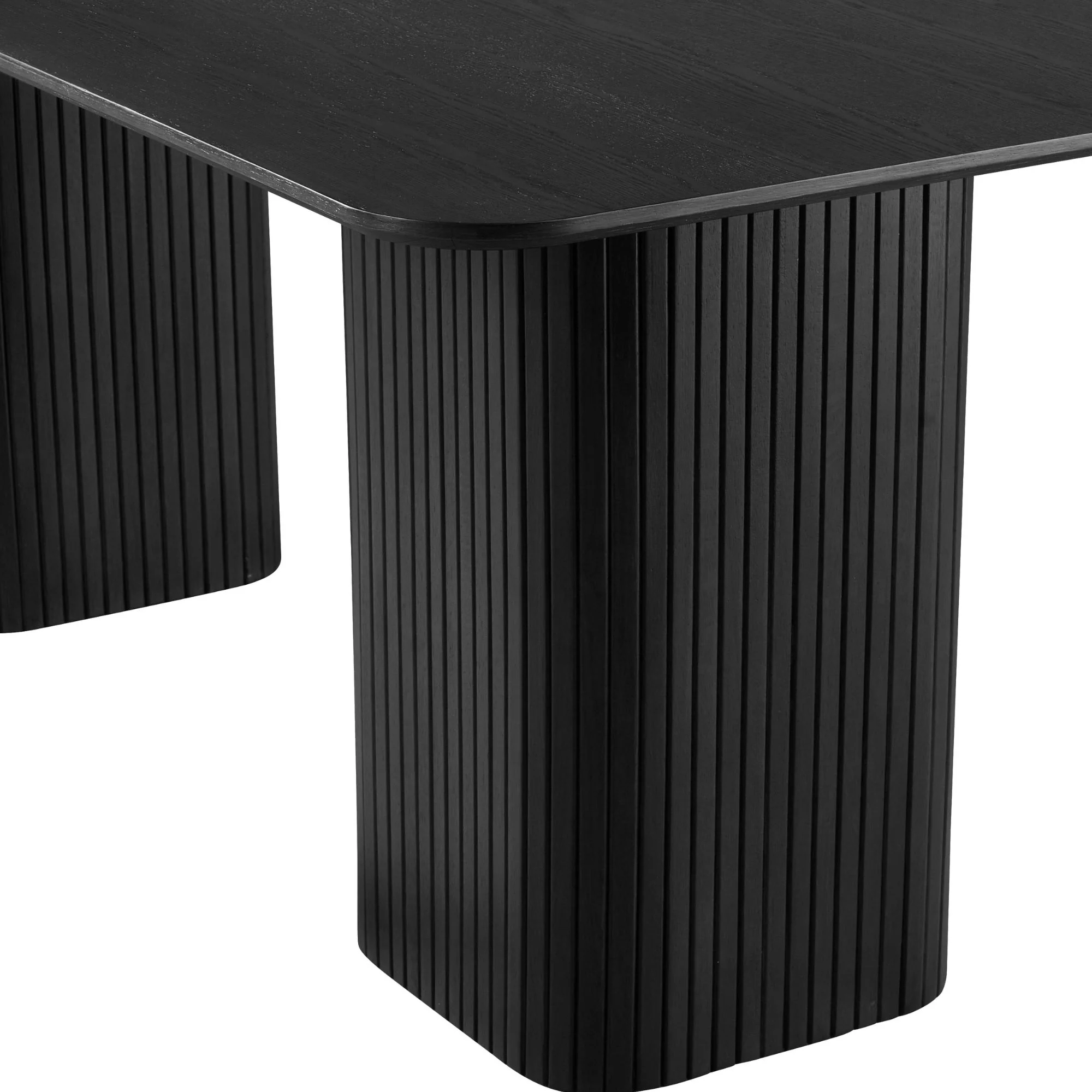 Elbasan 200cm Dining Table Black - Image 6