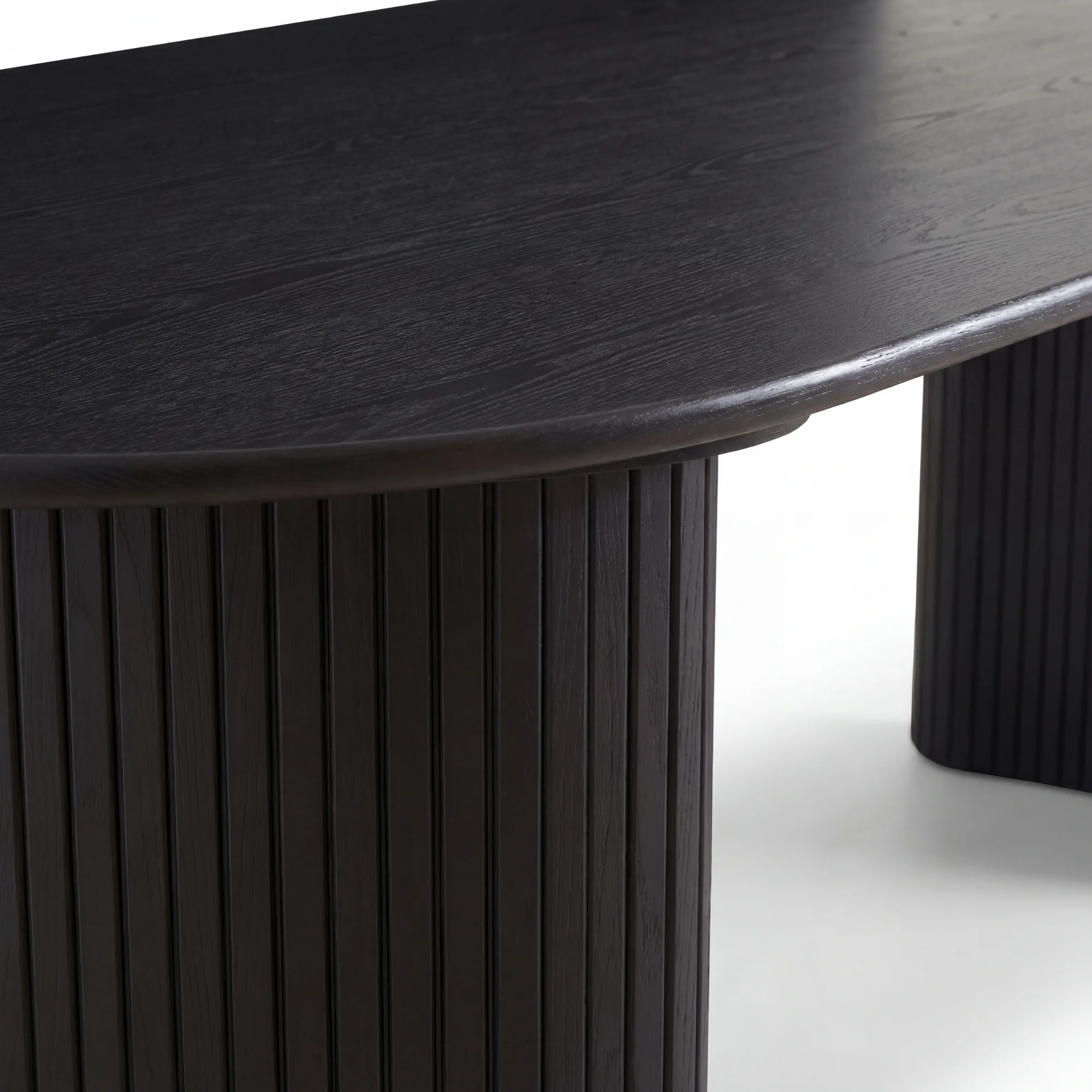 Elbasan 220cm Dining Table Black - Image 7