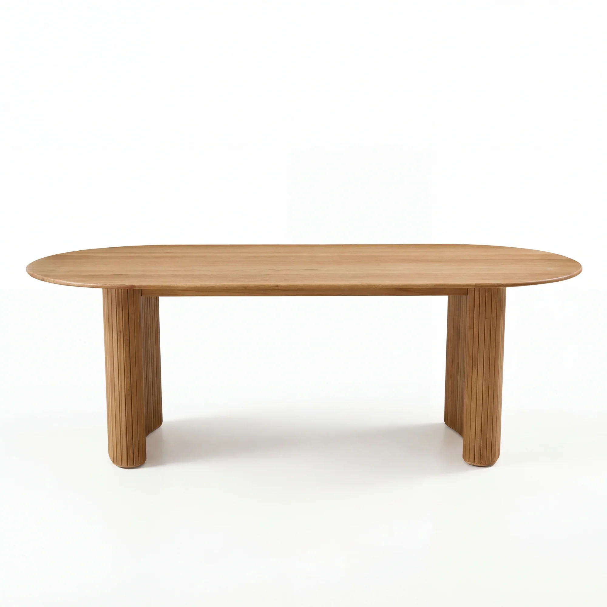 Elbasan 220cm Dining Table Natural - Image 6