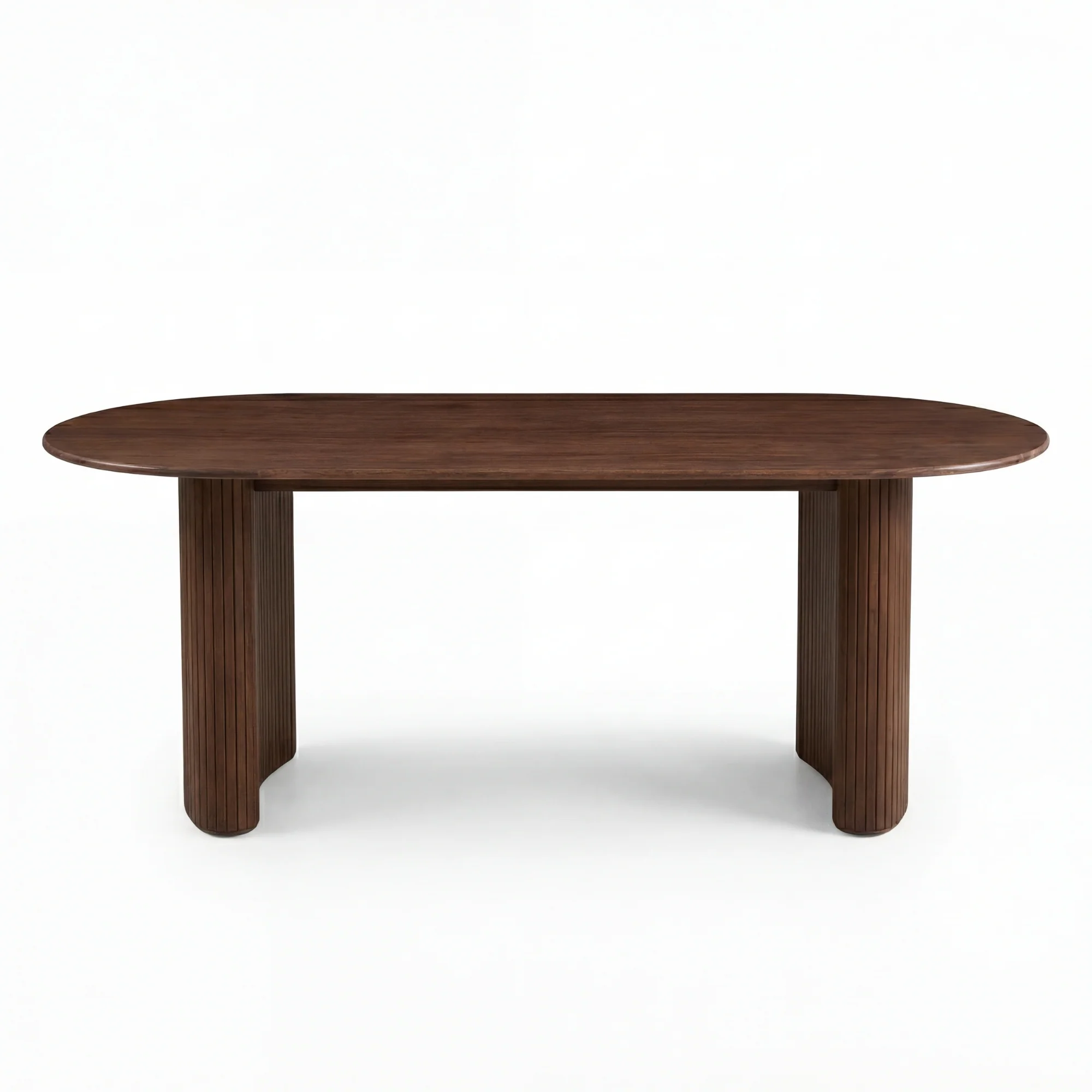Elbasan 220cm Dining Table Walnut - Image 6