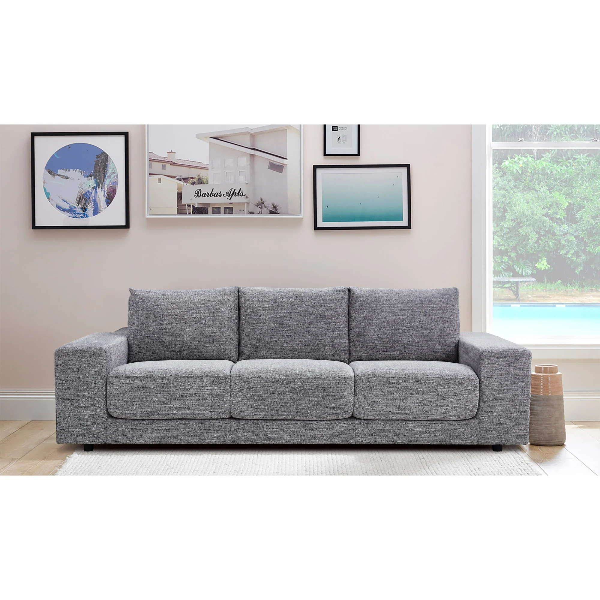 Eliana Fabric Sofa - Image 12