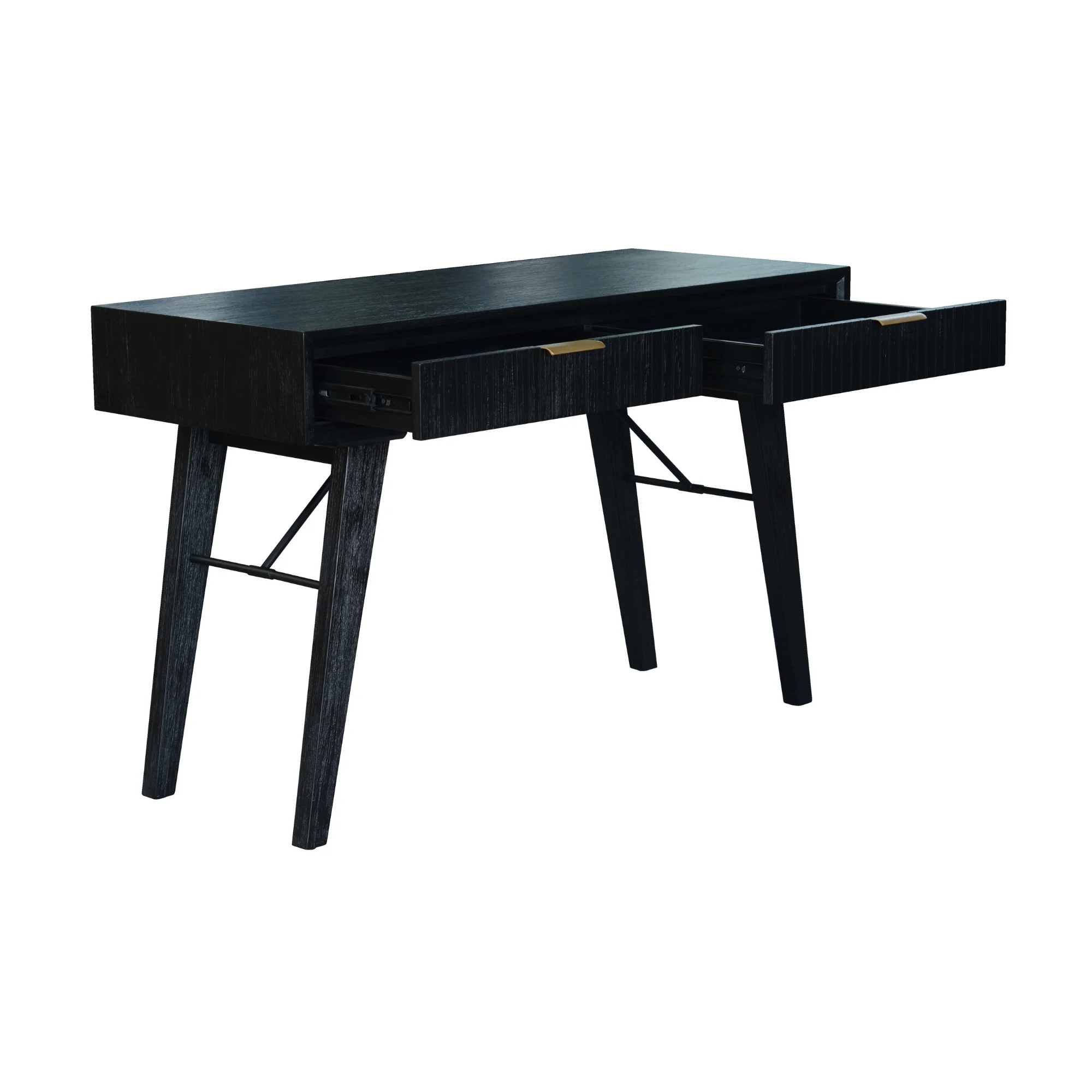 Ellen 120cm Writing Desk Console Table Black - Image 3