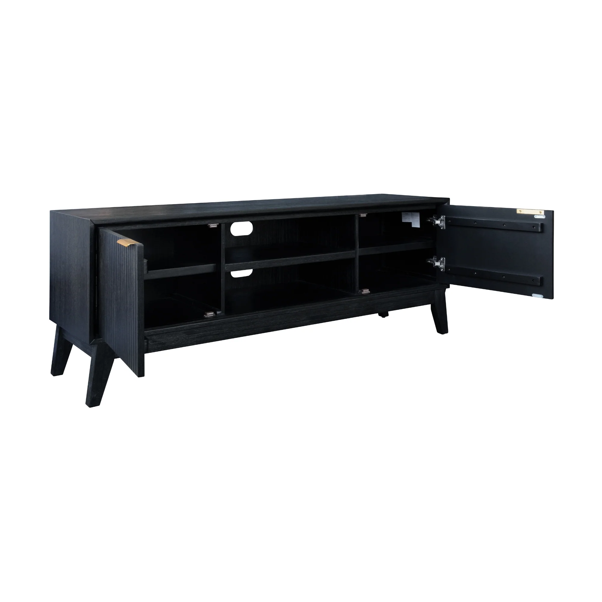Ellen 170cm ETU Entertainment TV Unit Black - Image 3