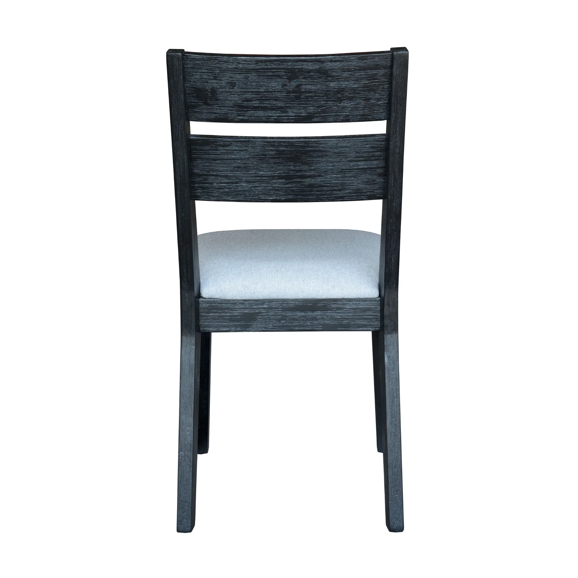 Ellen 7pc Dining Set 180cm Table 6 Chair Black - Image 7