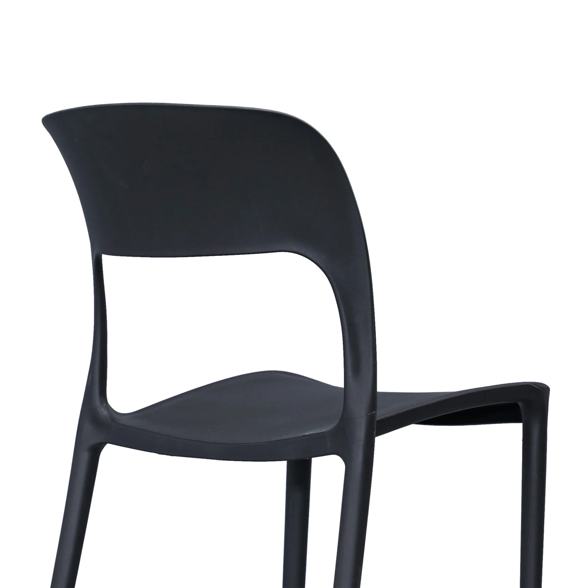 Everly Set of 4 Dining Chair Black - Image 6
