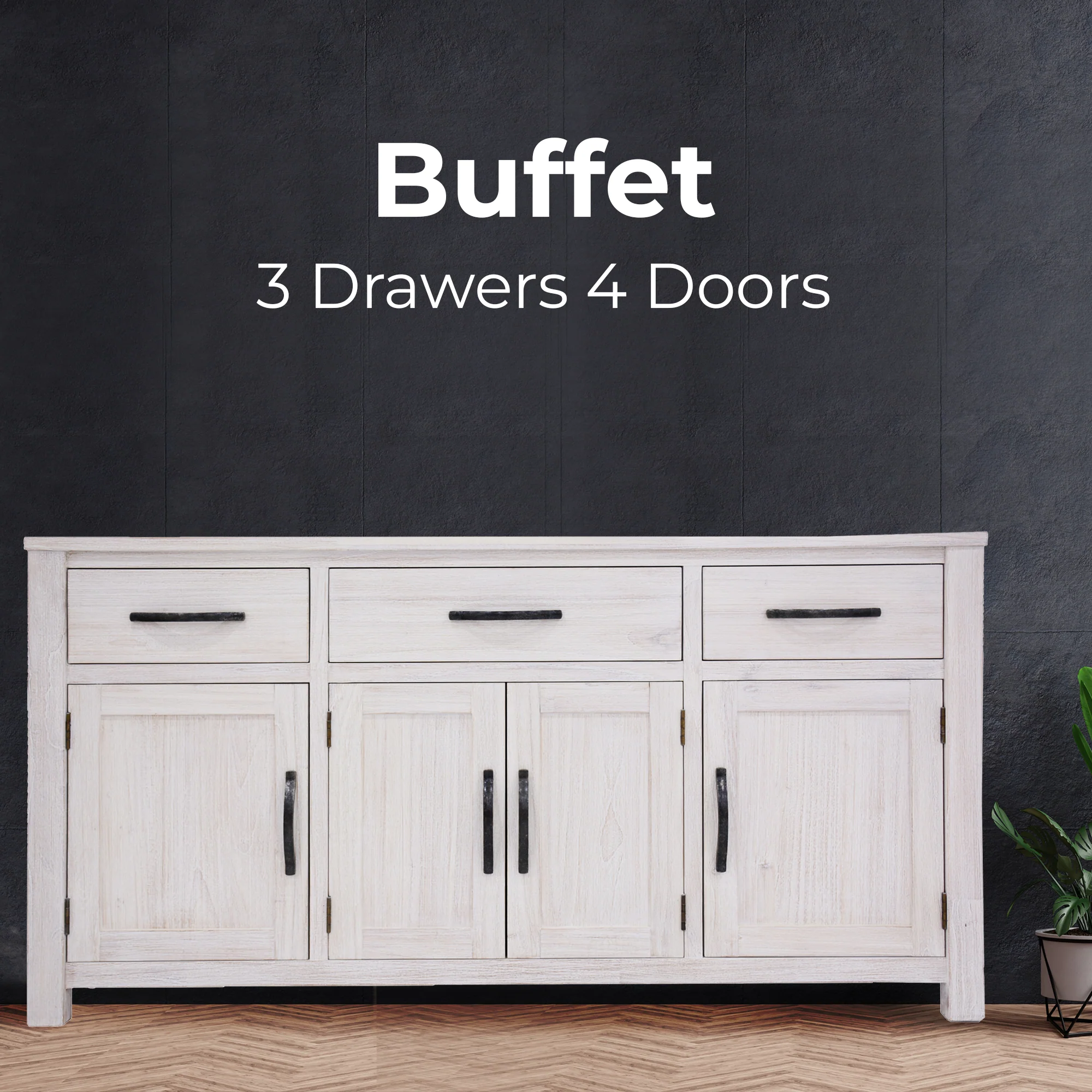 Foxglove 158cm Buffet Table - Image 4