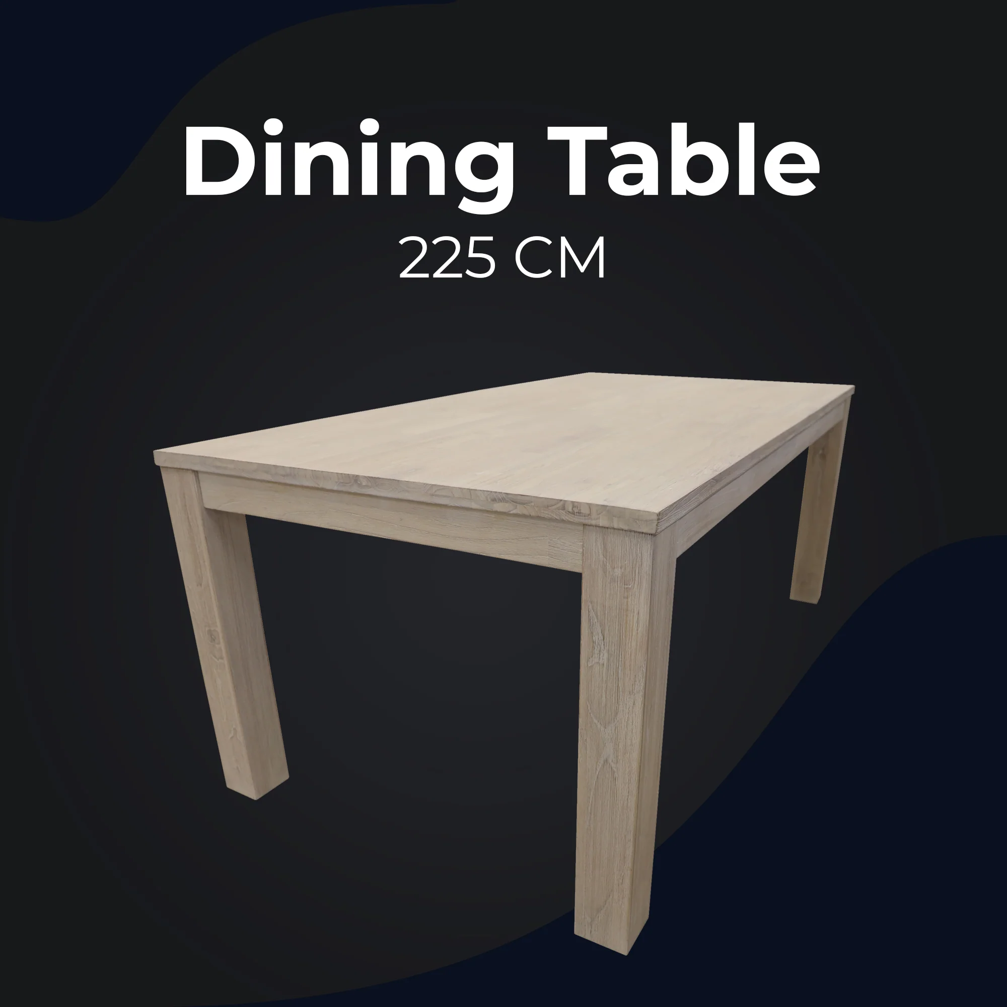 Foxglove 225cm Dining Table - Image 2