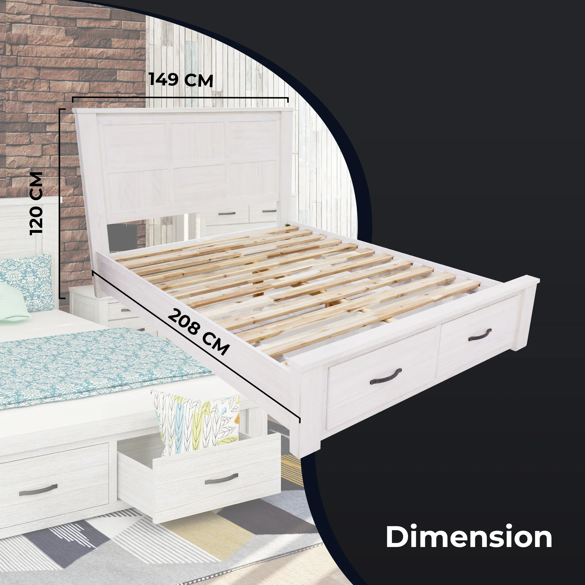 Foxglove Bed Frame - Image 11