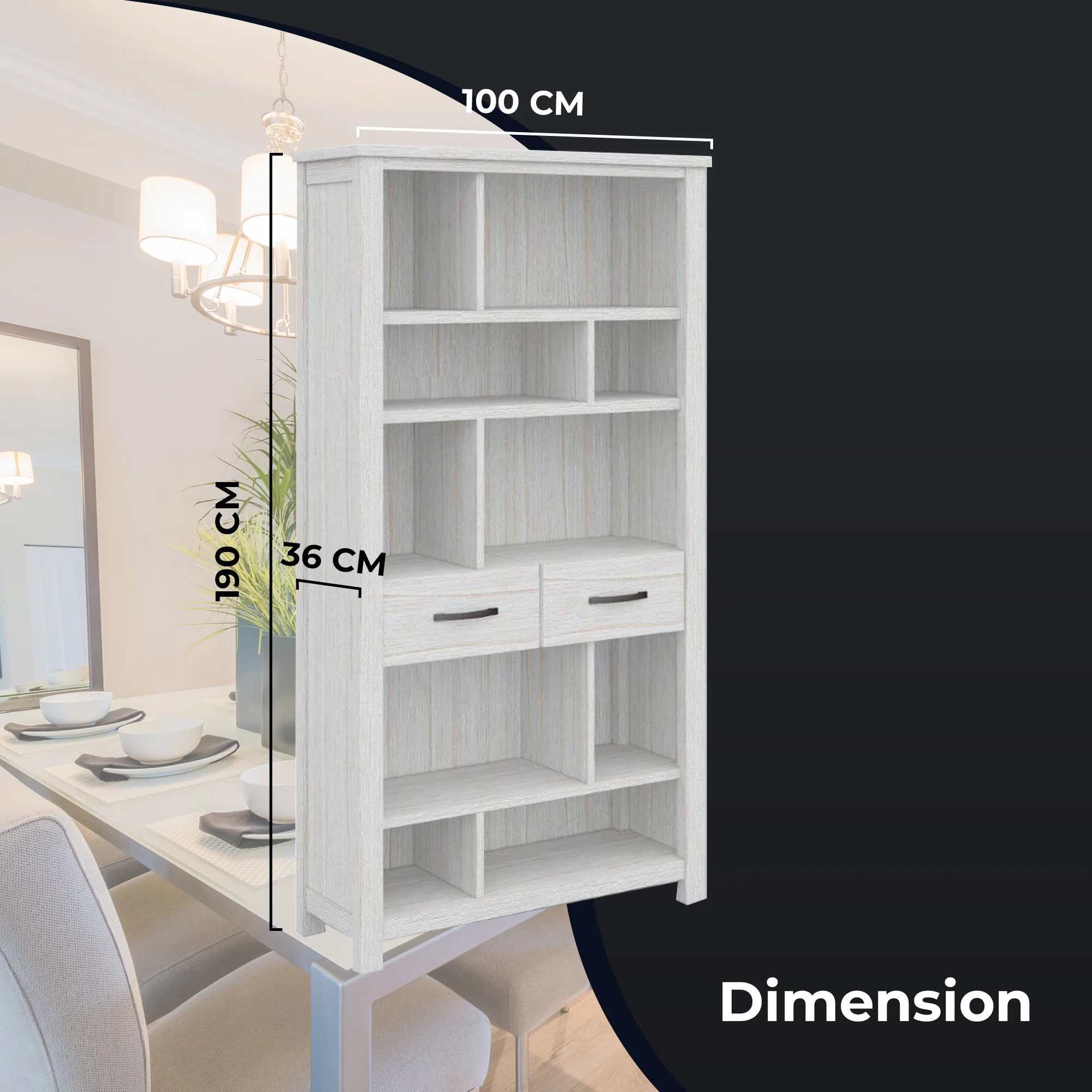 Foxglove Bookshelf - Image 3
