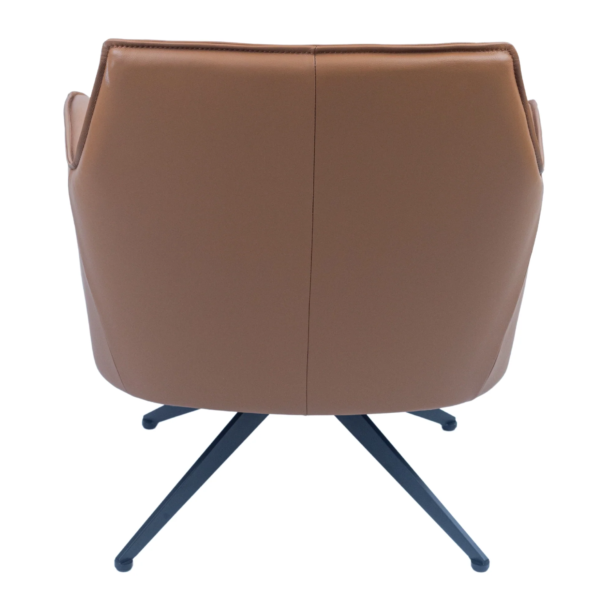 Freya Leather Swivel Occasional Chair - Image 10
