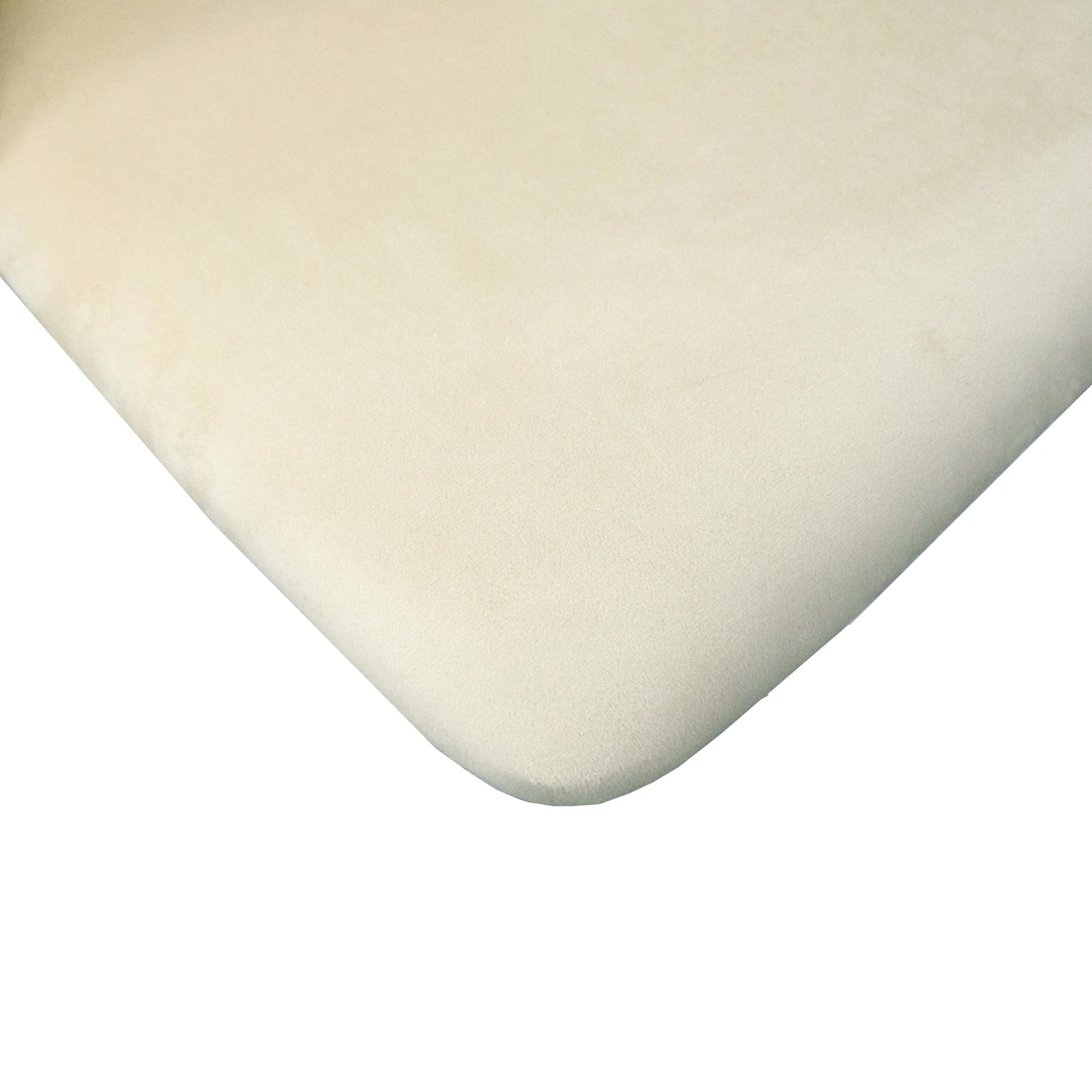 Geena 4pc Set Velvet Fabric Dining Chair Beige - Image 6
