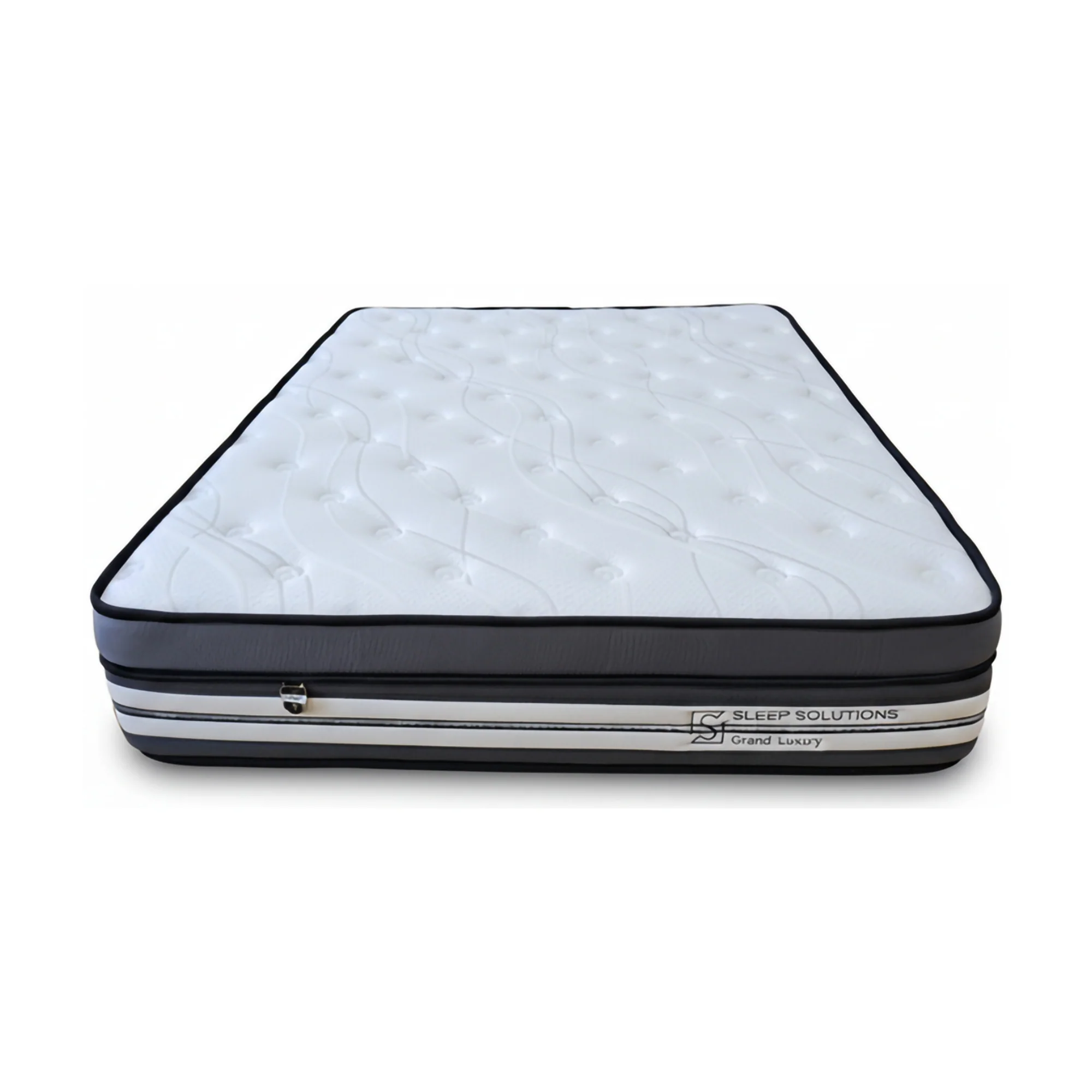 Grand Luxury Mattress Medium Euro Top 5 Zone Pocket Spring Cooling Gel - Image 2