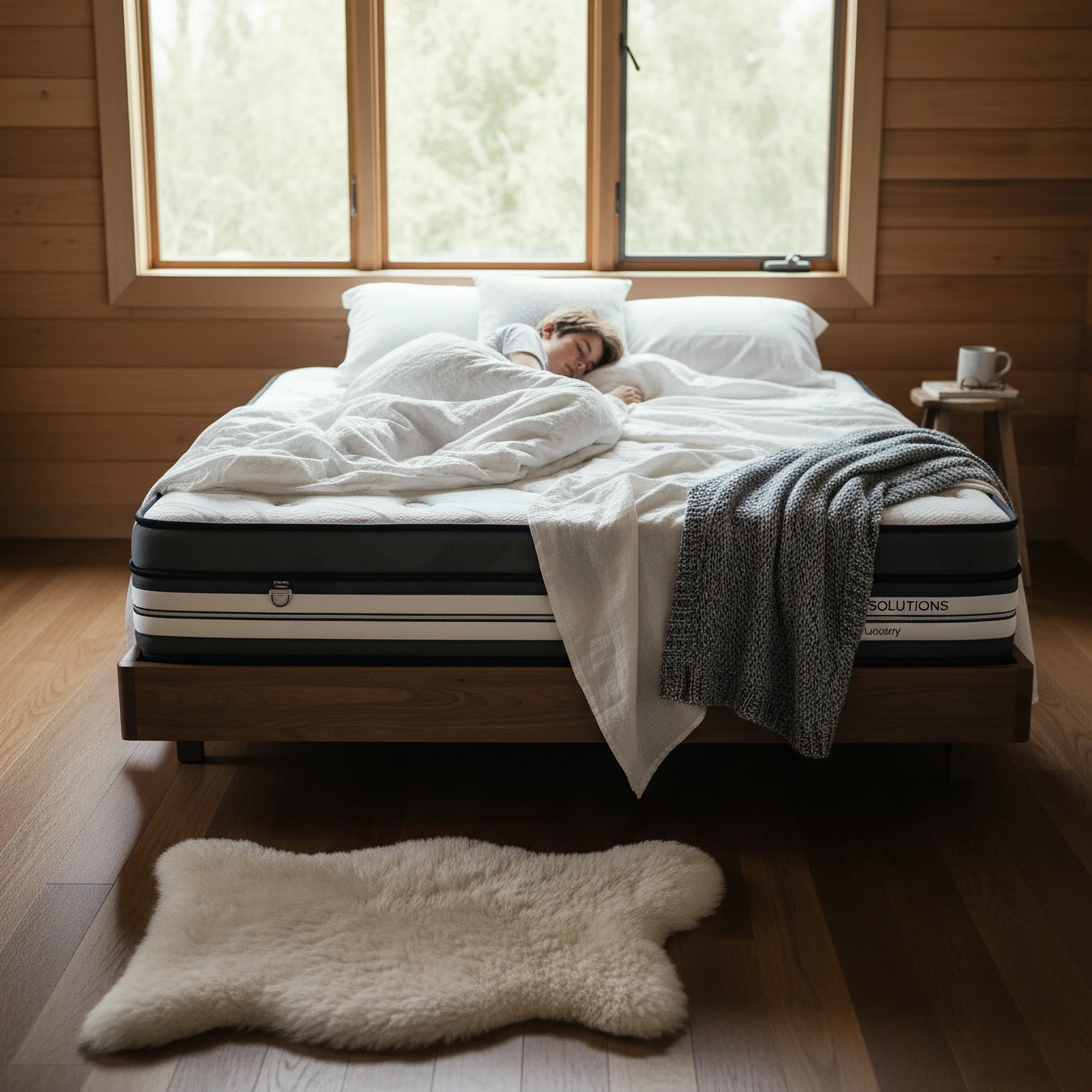 Grand Luxury Mattress Medium Euro Top 5 Zone Pocket Spring Cooling Gel - Image 5
