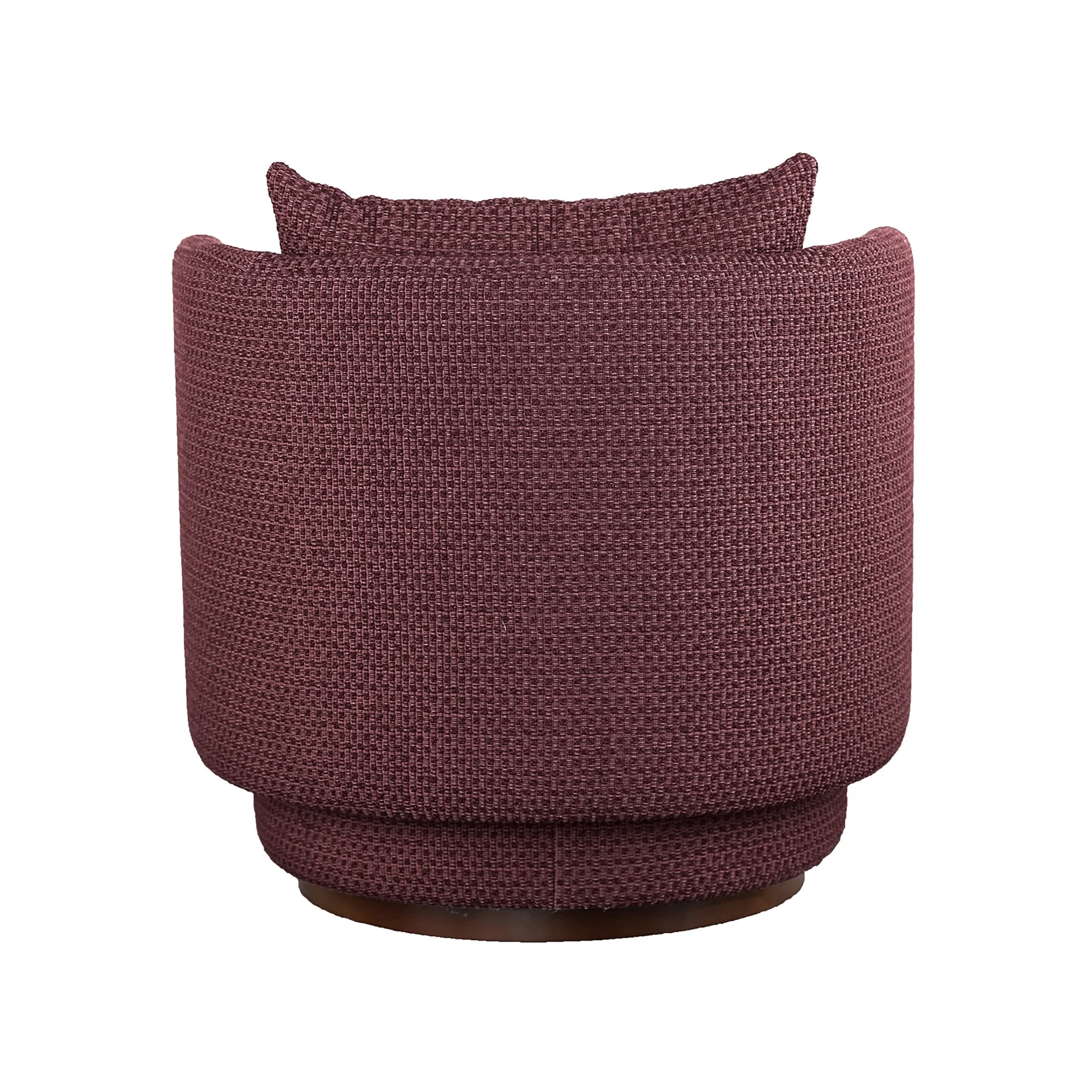 Havana Occasional Arm Chenille Chair Marsala - Image 4