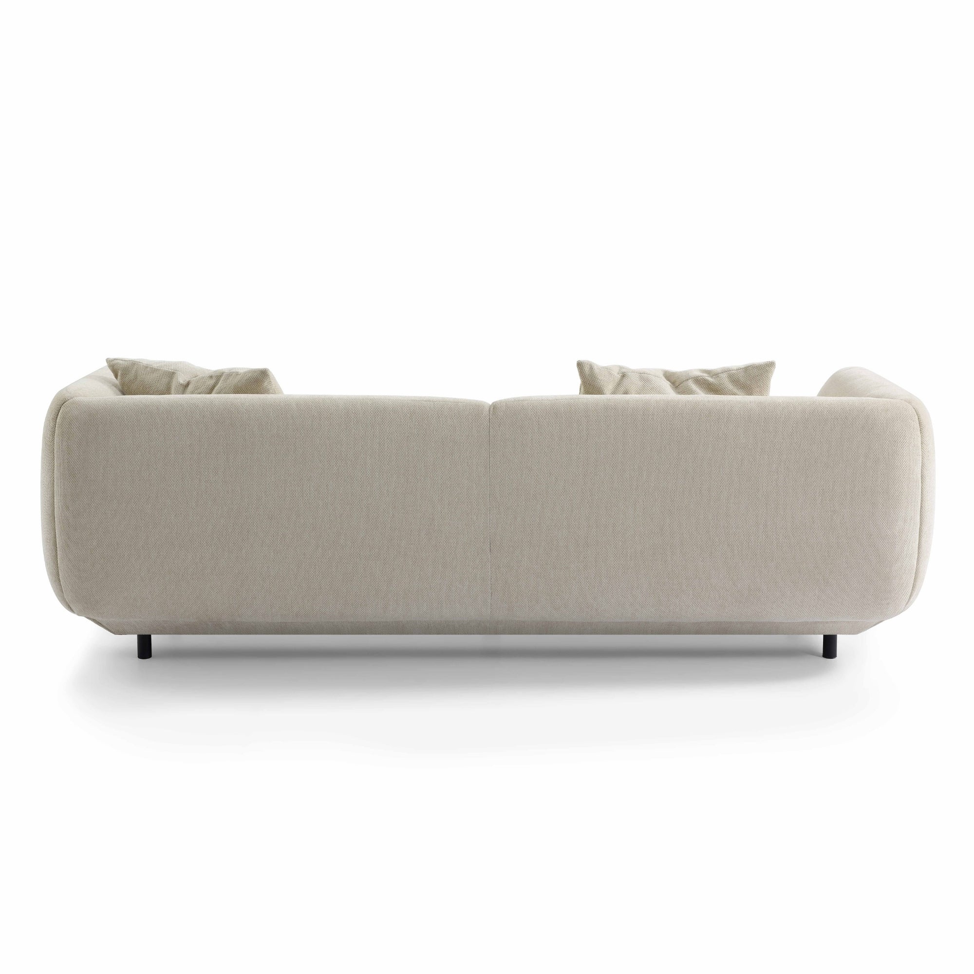 Henderson 4 Seater Chenille Sofa Natural - Image 3