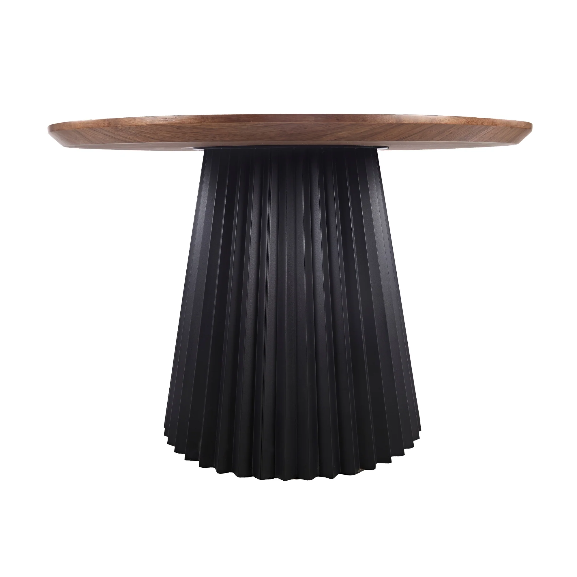 Henrik 130cm Round Dining Table Walnut - Image 3