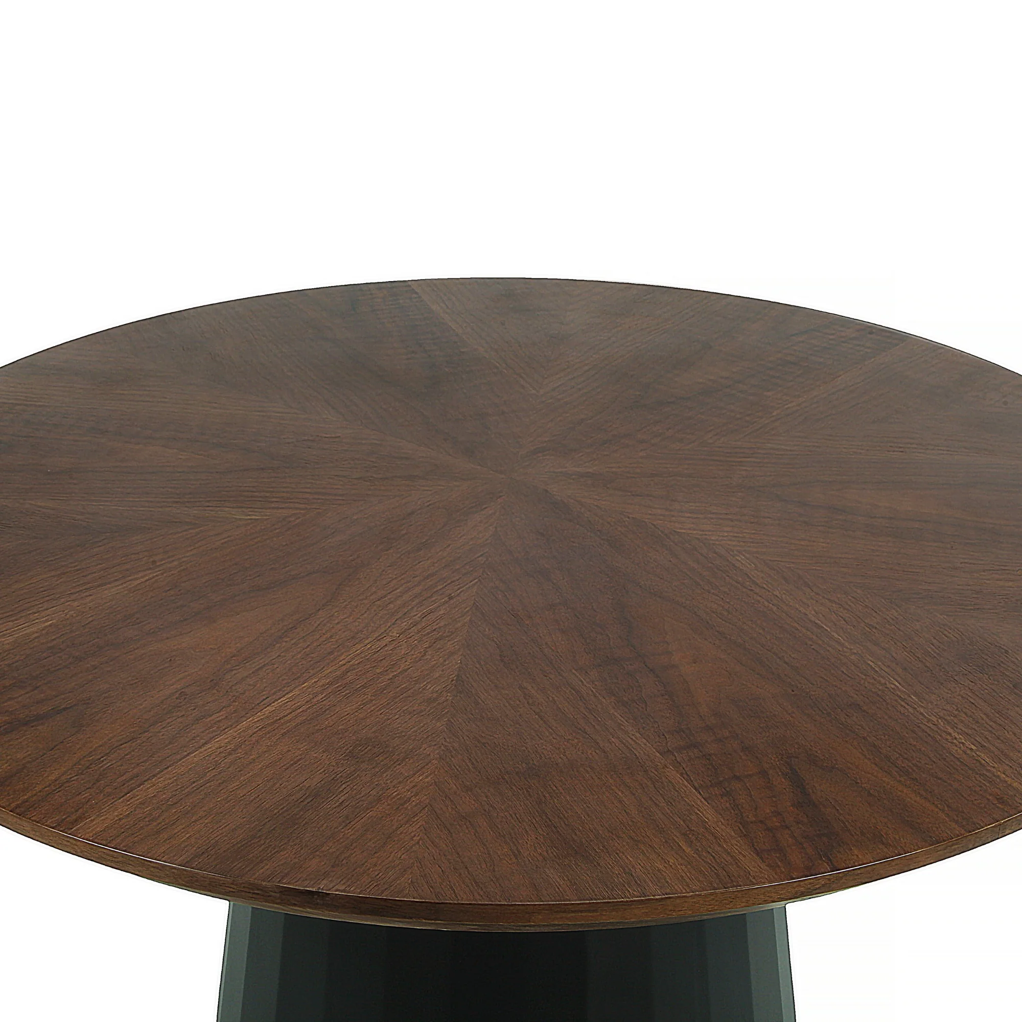 Henrik 130cm Round Dining Table Walnut - Image 4