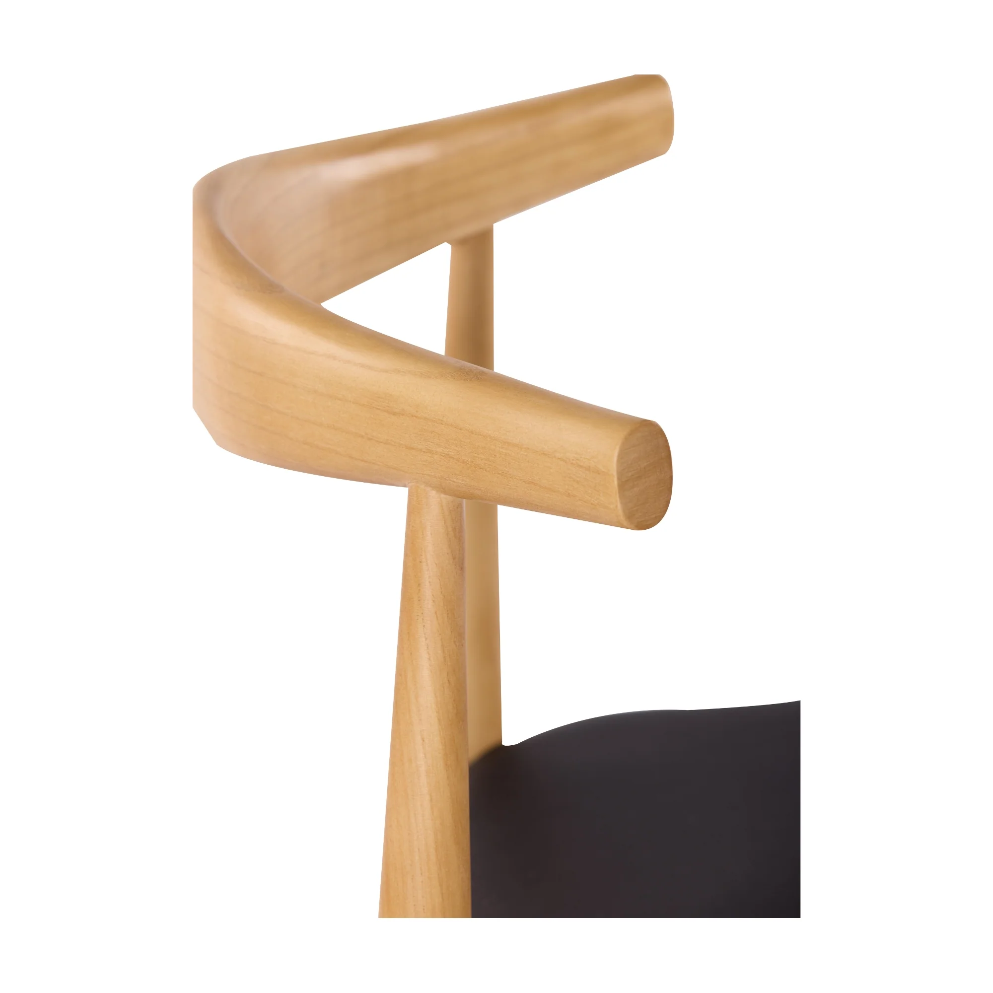 Henrik 2pc Set Dining Chair Replica Hans Wenger Elbow Natural - Image 8