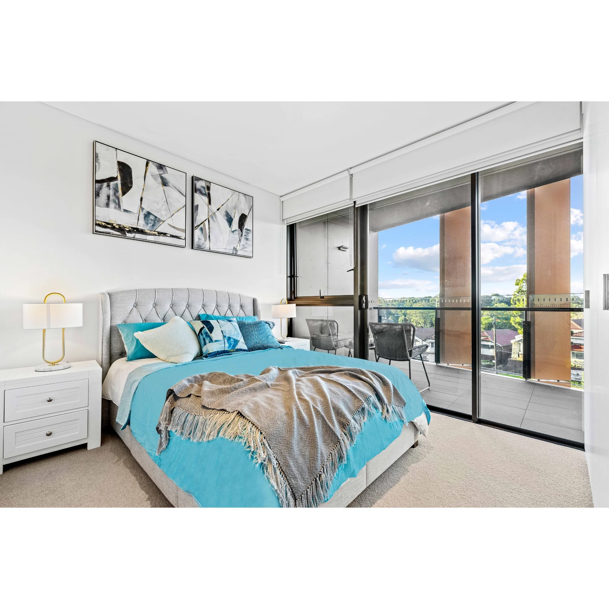 Honeydew Bed Frame Beige - Image 10