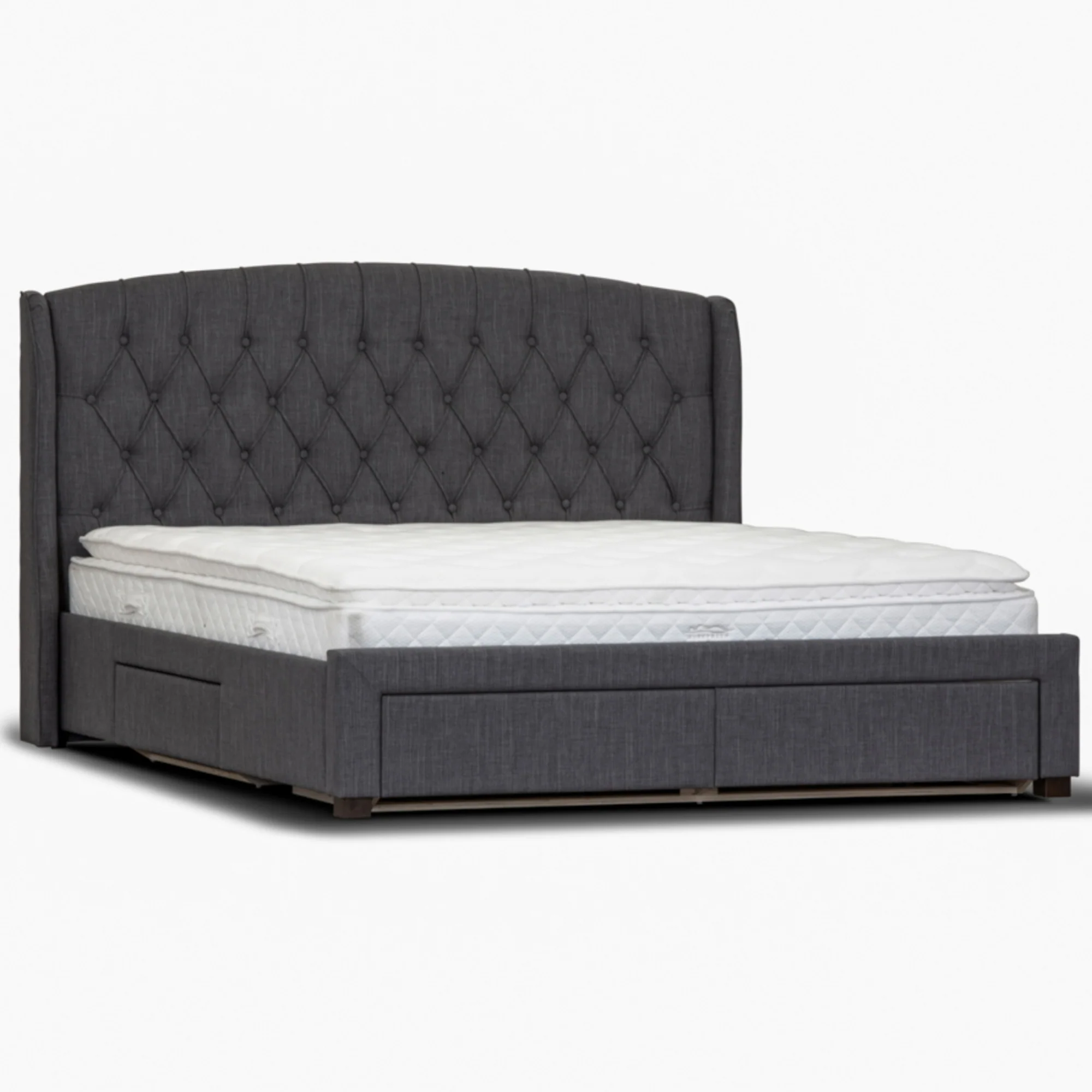 Honeydew Bed Frame Grey - Image 22
