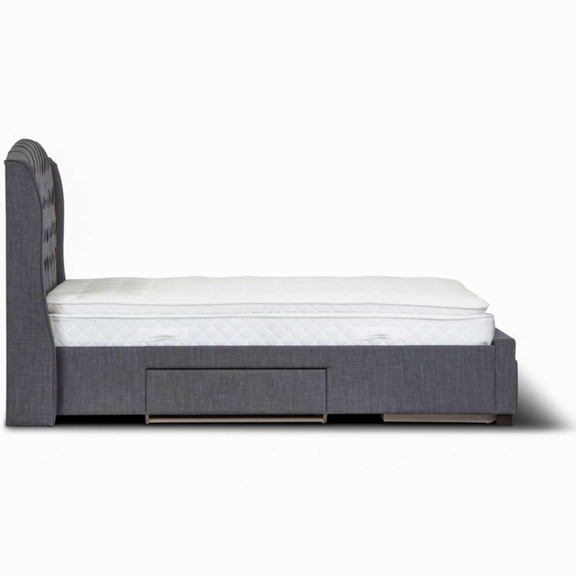 Honeydew Bed Frame Grey - Image 8