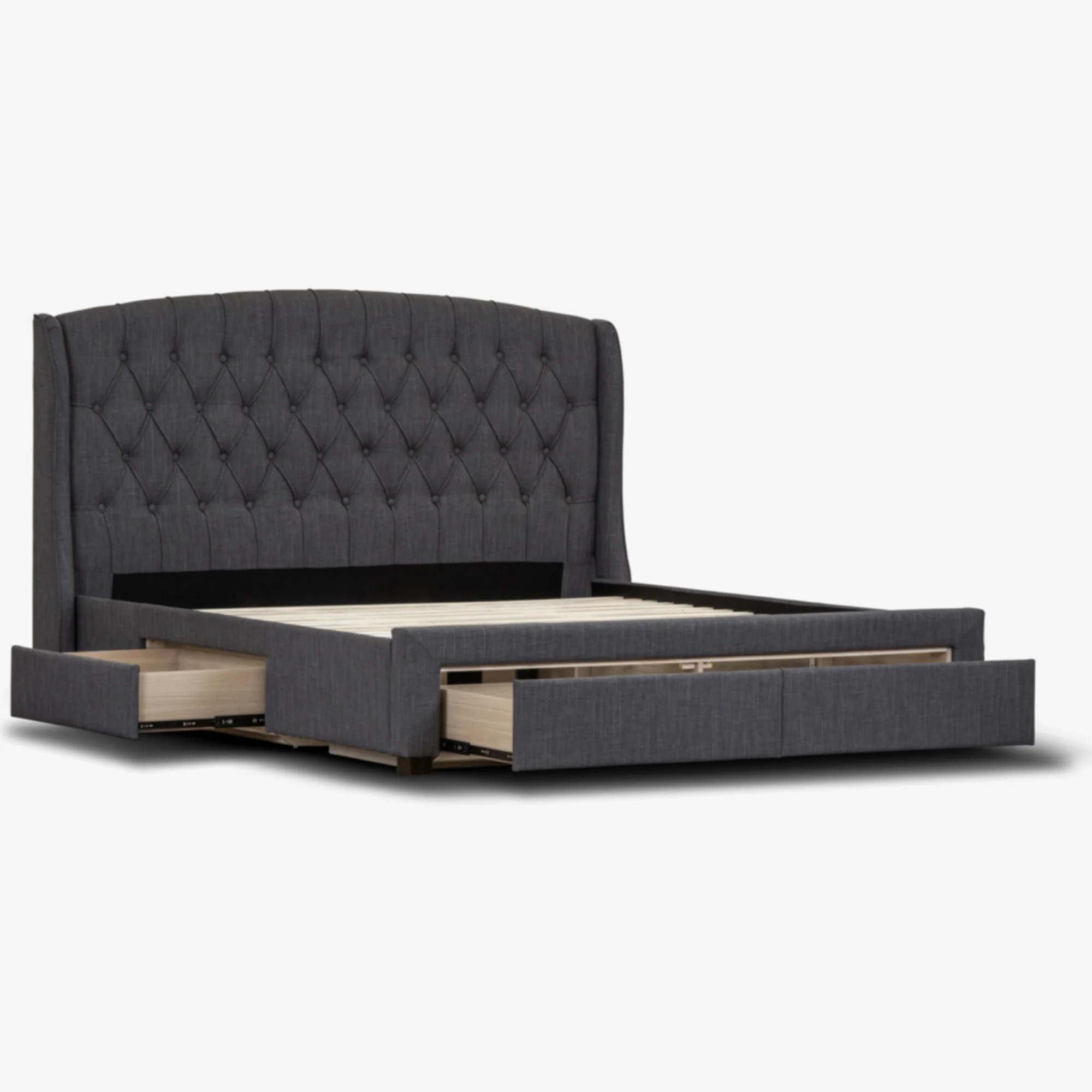 Honeydew Bed Frame Grey - Image 9