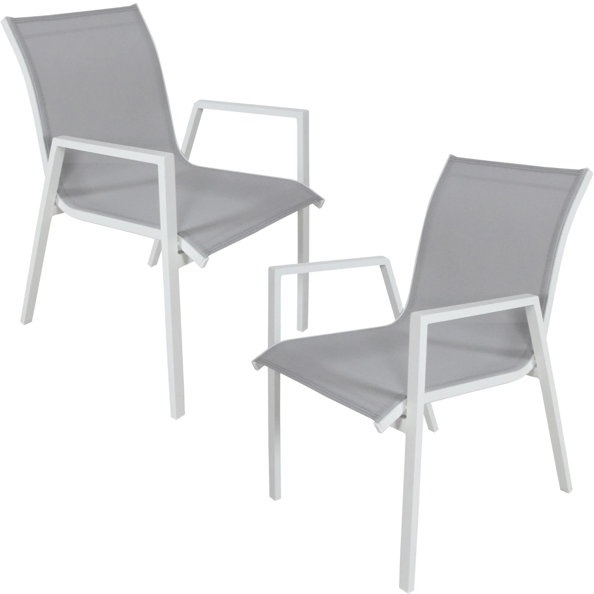 Iberia 2pc Set Outdoor Dining Chair - Image 7