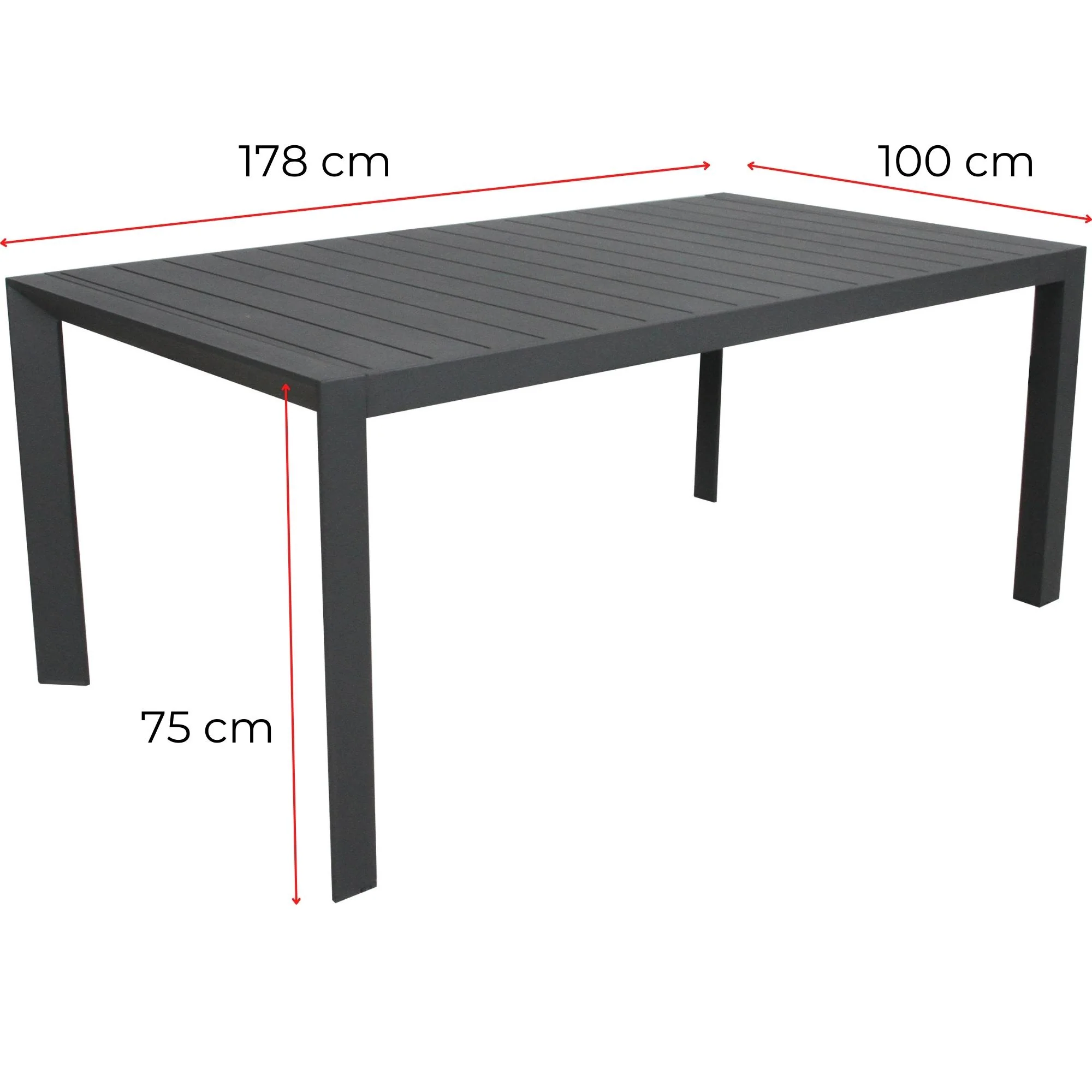 Iberia 7pc Outdoor Dining Table Chair Set - Image 4