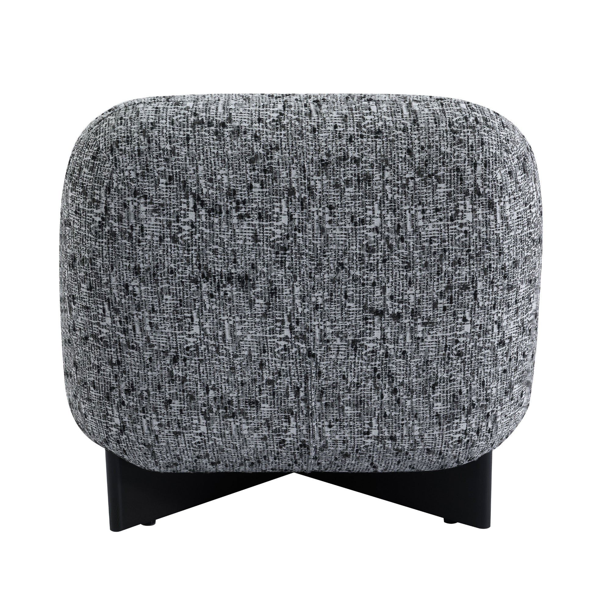 Ina Occasional Chenille Chair Black - Image 4