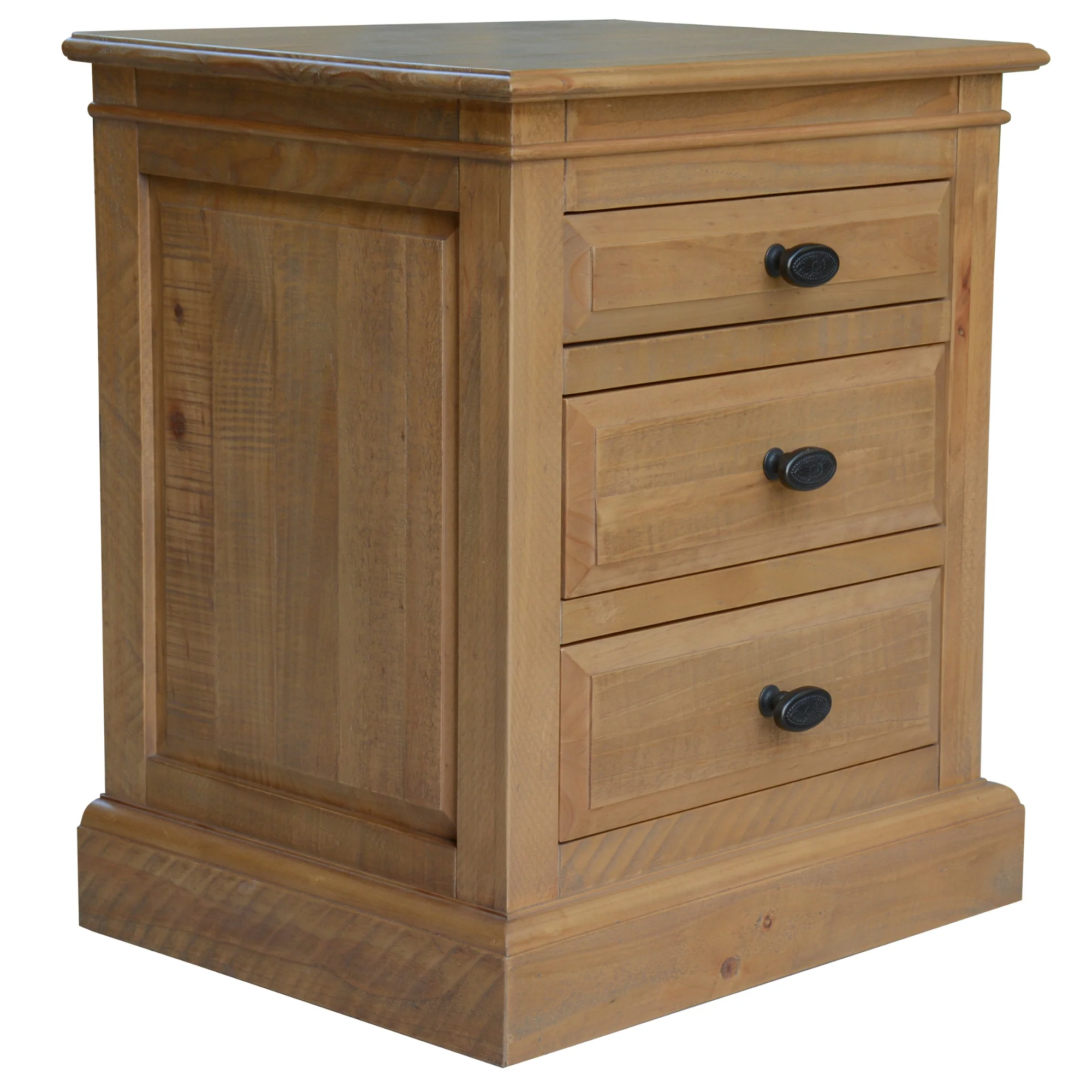 Jade 3pc Set Bedside and Tallboy - Image 5